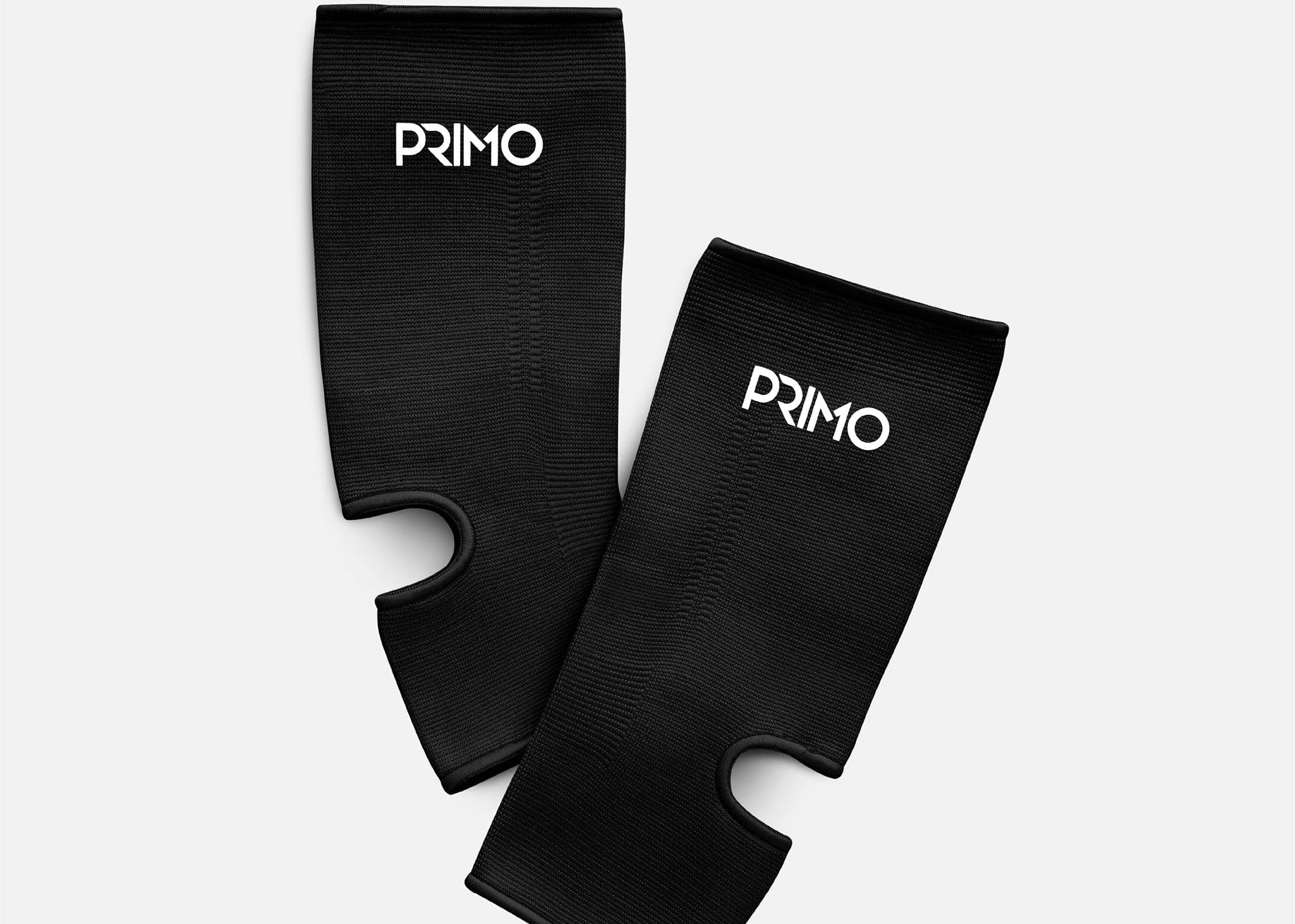 Primo Fight Wear Official Primo Monochrome Ankleguards - Black