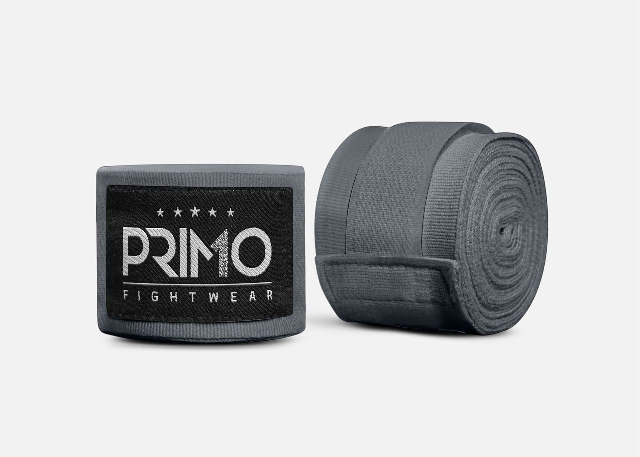 Primo Fight Wear Official Standard Hand Wraps - Tempest Grey
