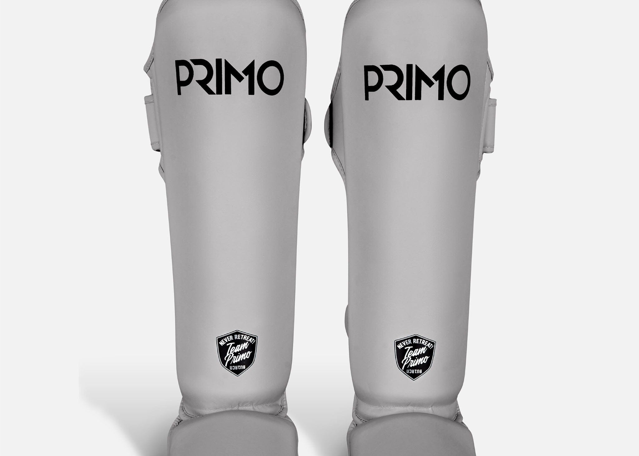Primo Fight Wear Official Classic Muay Thai Shinguard - Grey