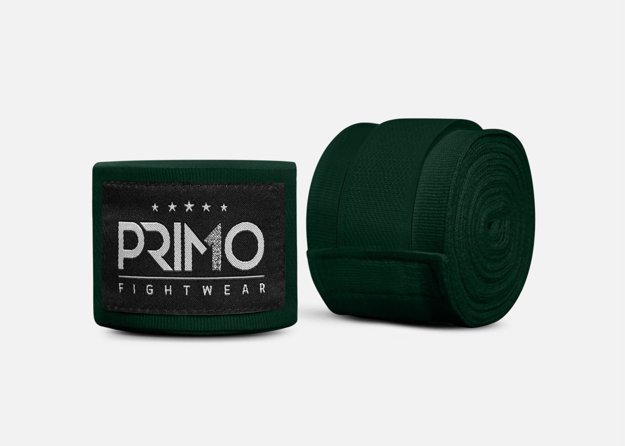 Primo Fight Wear Official Standard Hand Wraps - Hunter Green