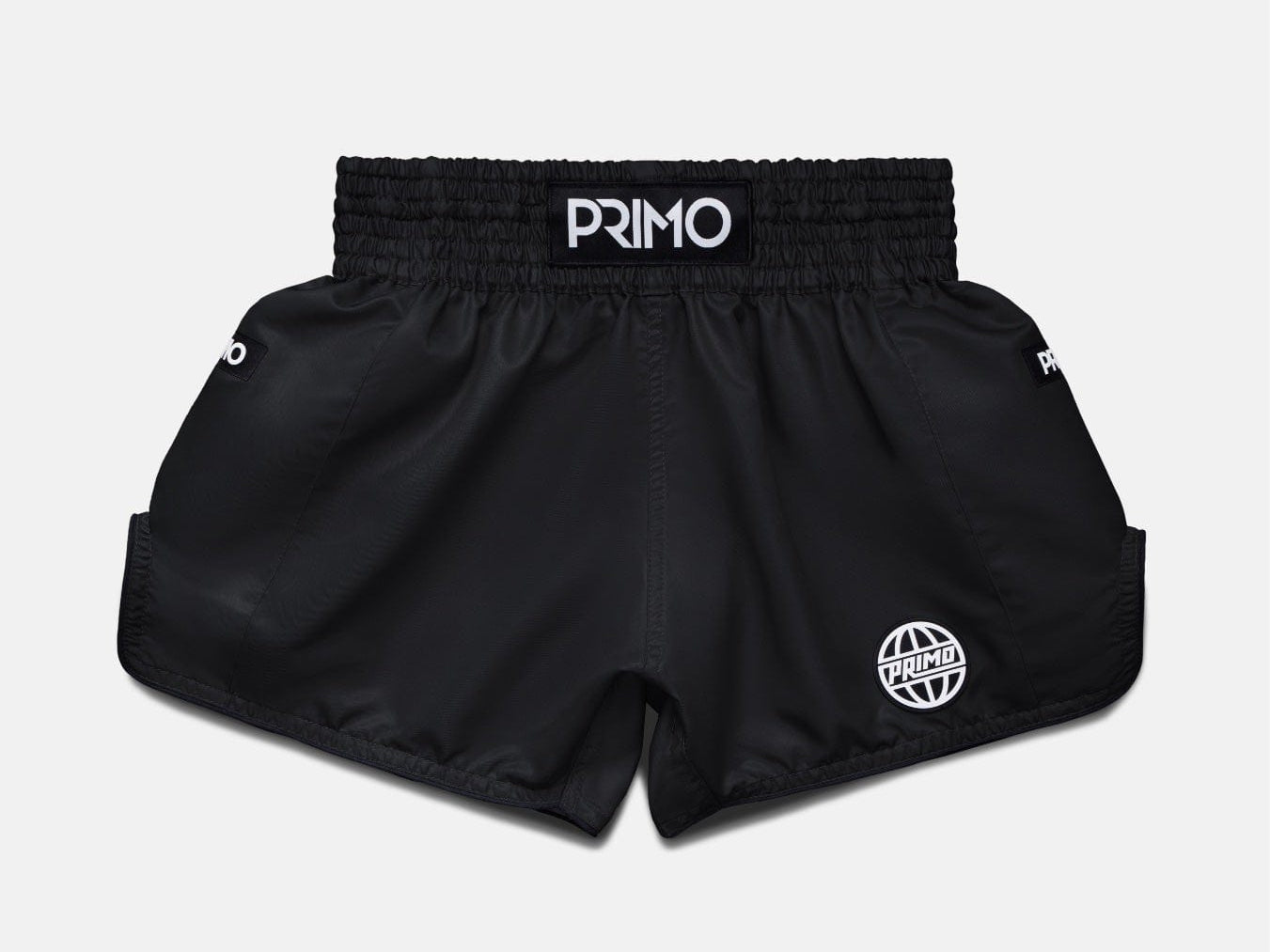 Primo Fight Wear Official Muay Thai Shorts - Alta Series - Black