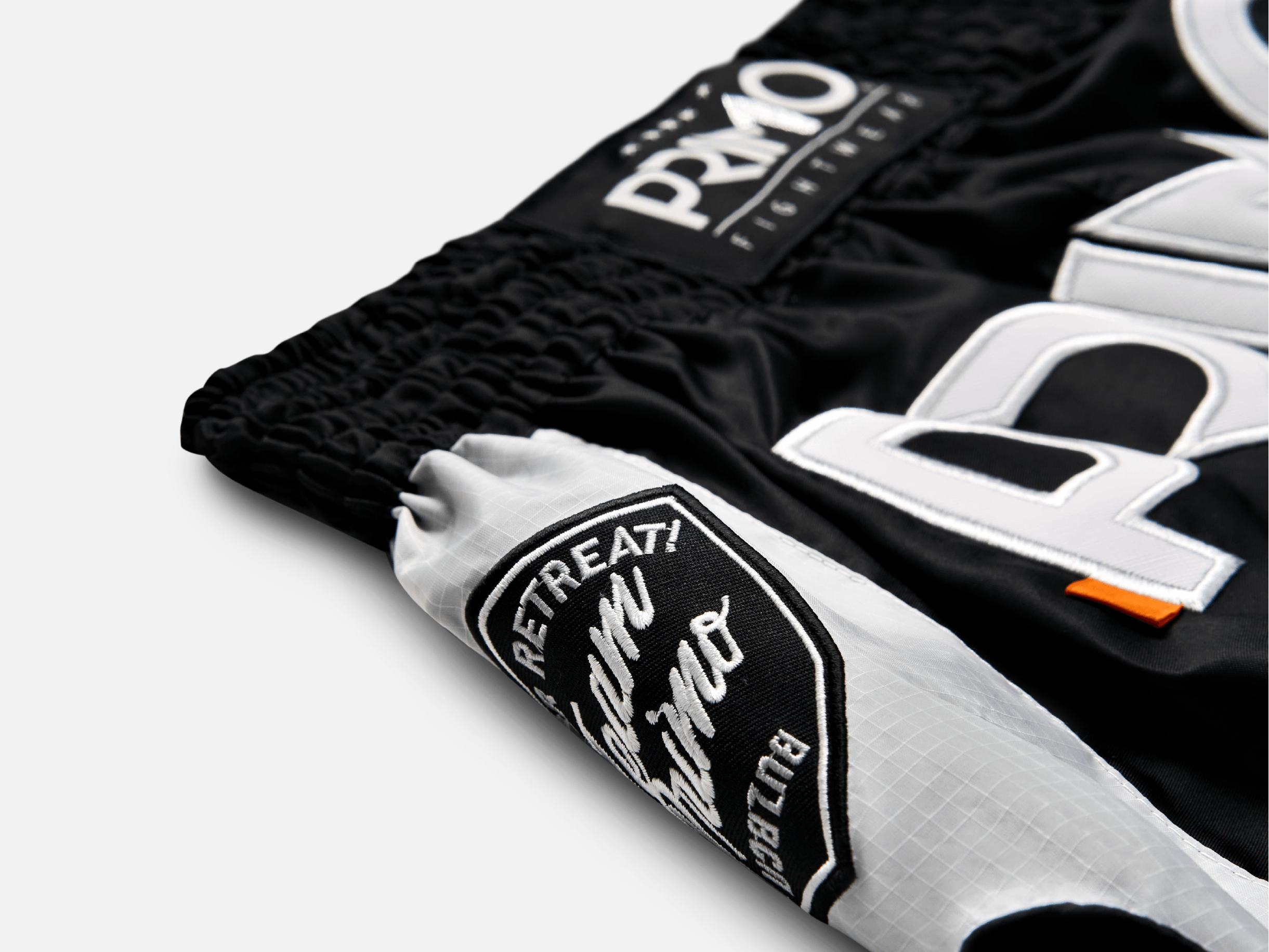 Primo Fight Wear Official Muay Thai Shorts - Free Flow Series - Off Wai