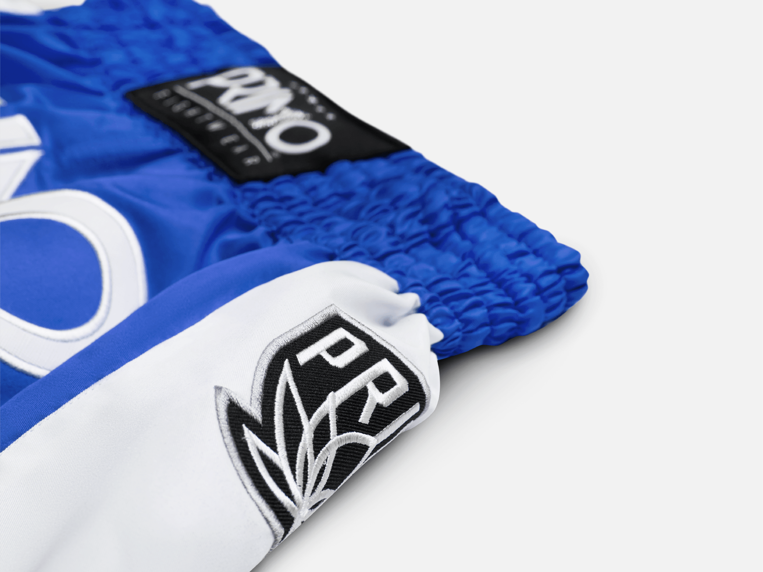 Primo Fight Wear Official Muay Thai Shorts - Free Flow Series - Stadium Classic Blue