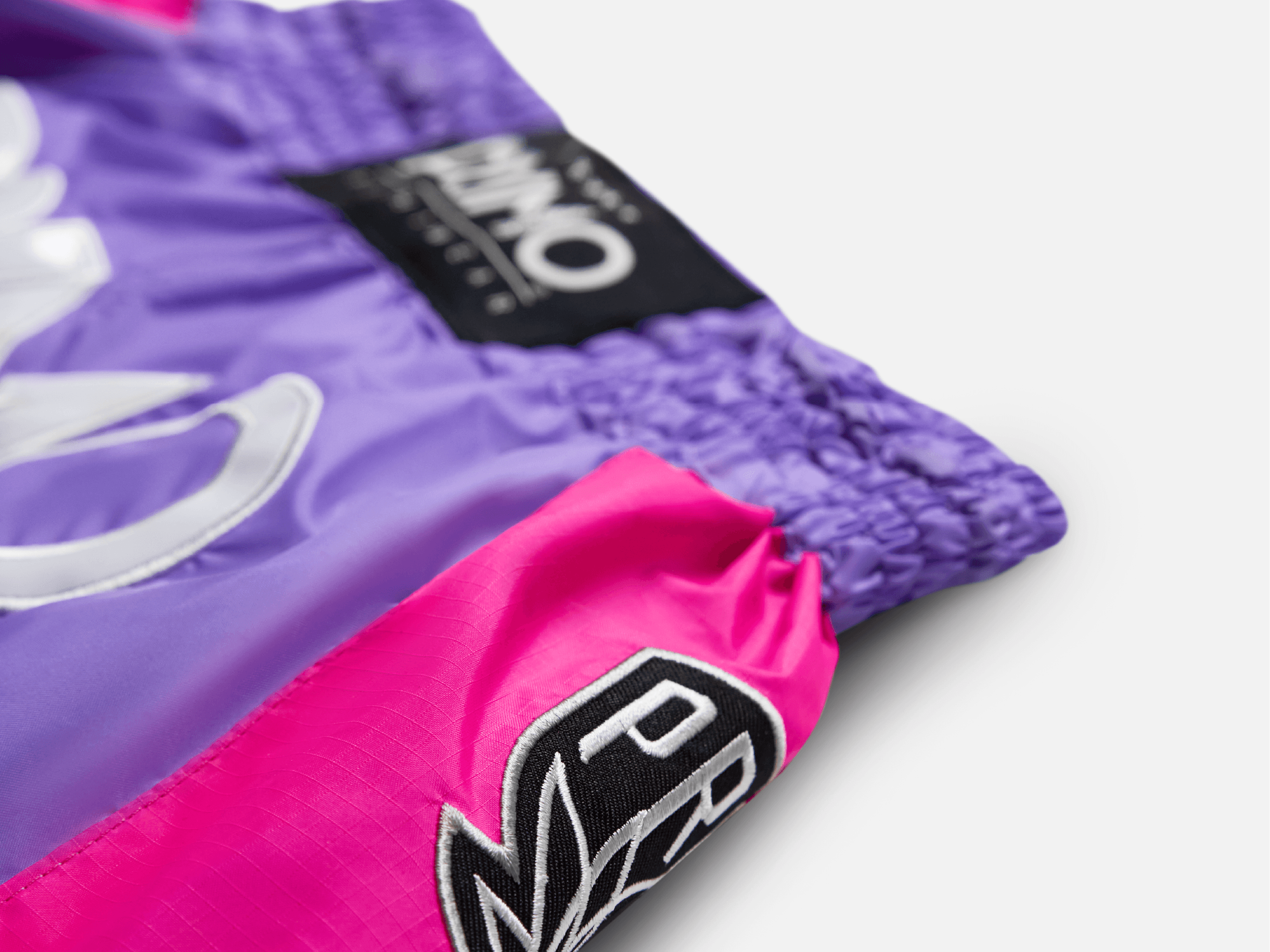 Primo Fight Wear Official Muay Thai Shorts - Super Nylon - Purple Rain