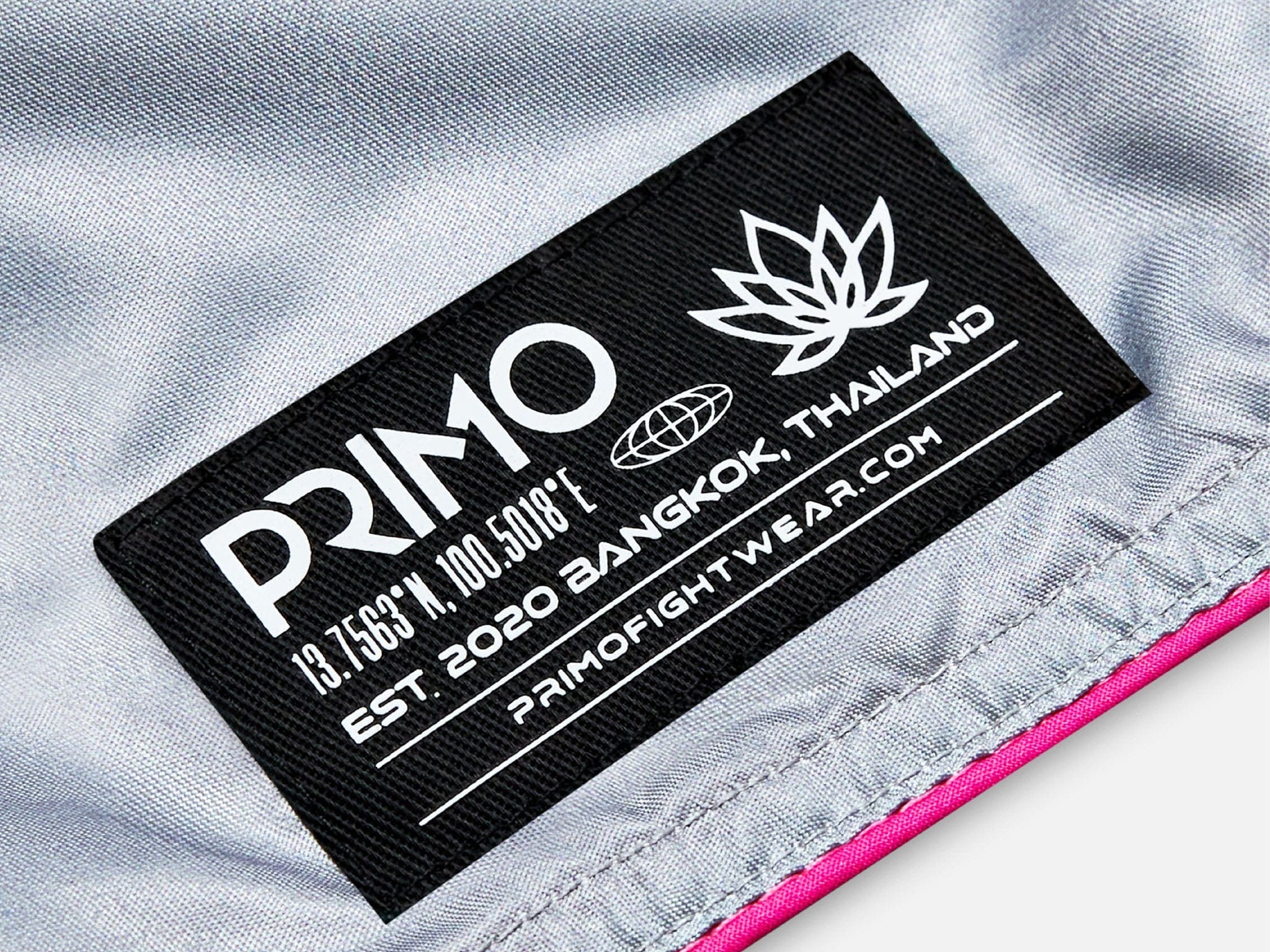 Primo Fight Wear Official Muay Thai Shorts - Trinity Series - Grey