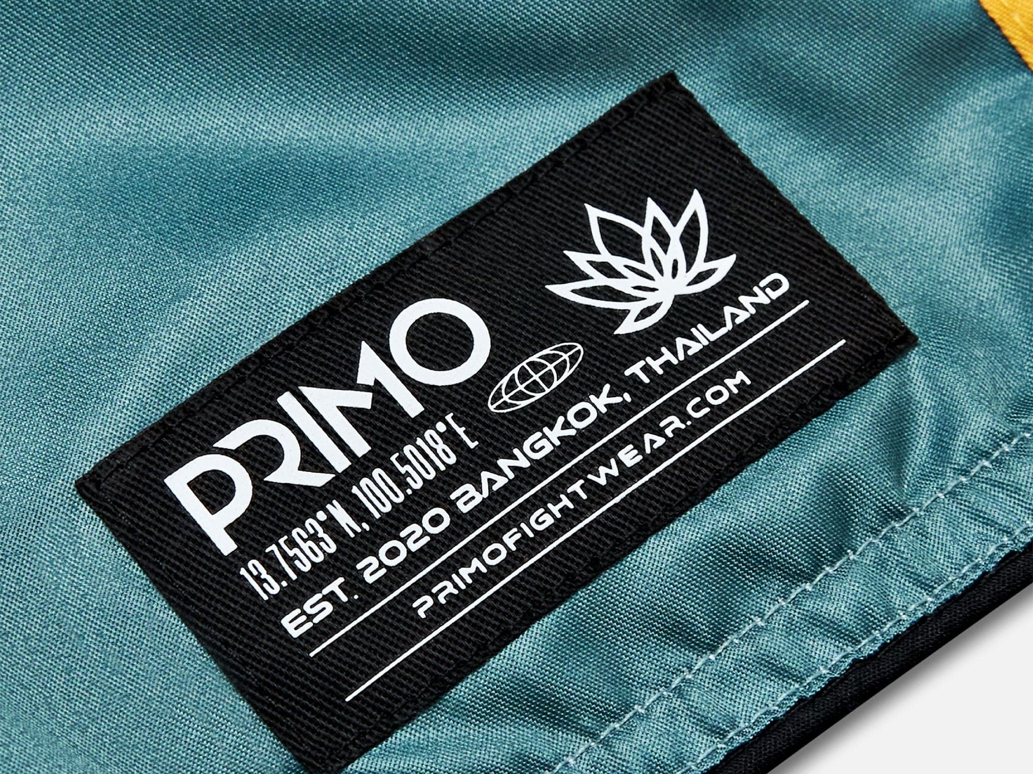 Primo Fight Wear Official Muay Thai Shorts - Trinity Series -  Teal