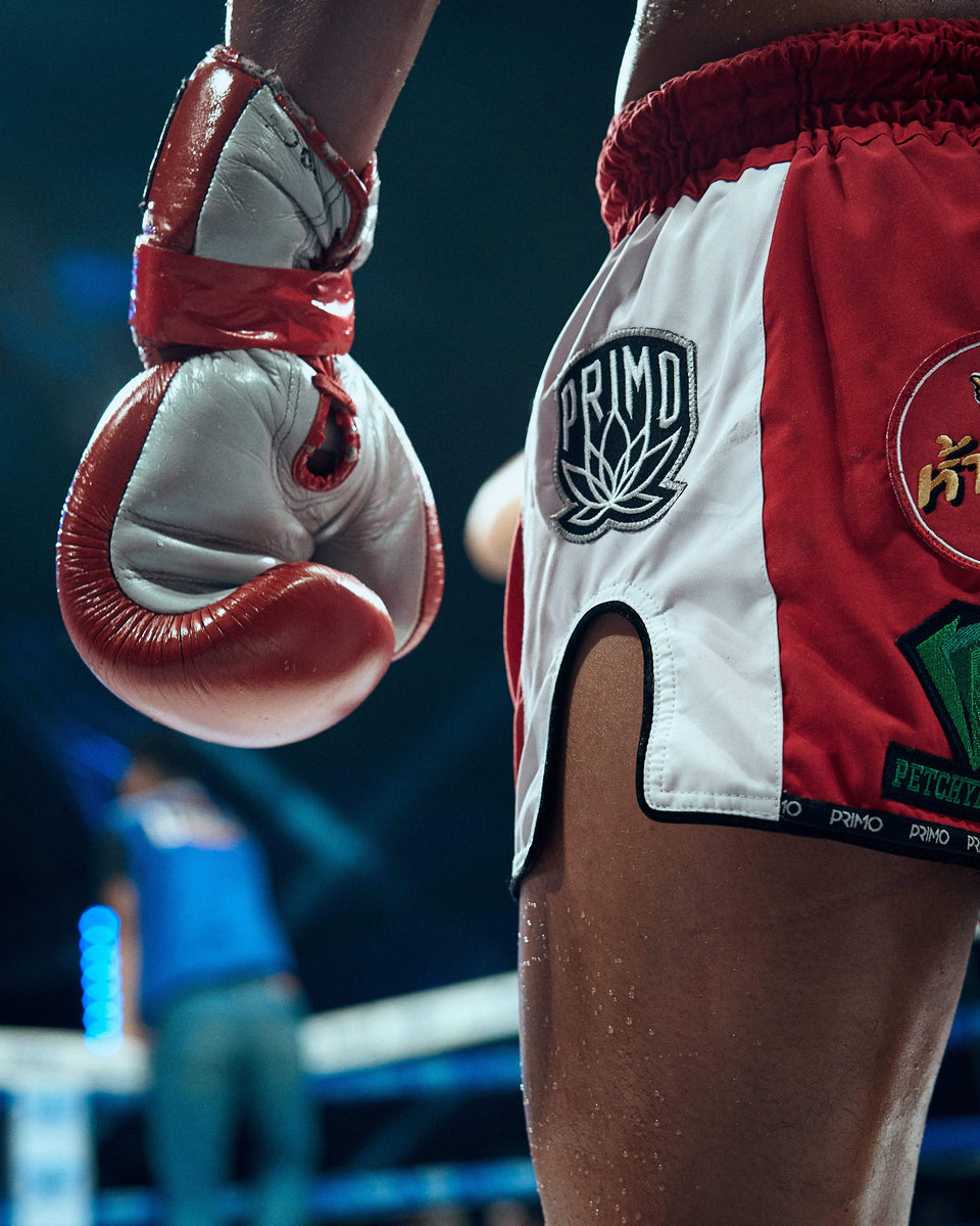Flow Rainbow Print Pattern Muay Thai Boxing Shorts