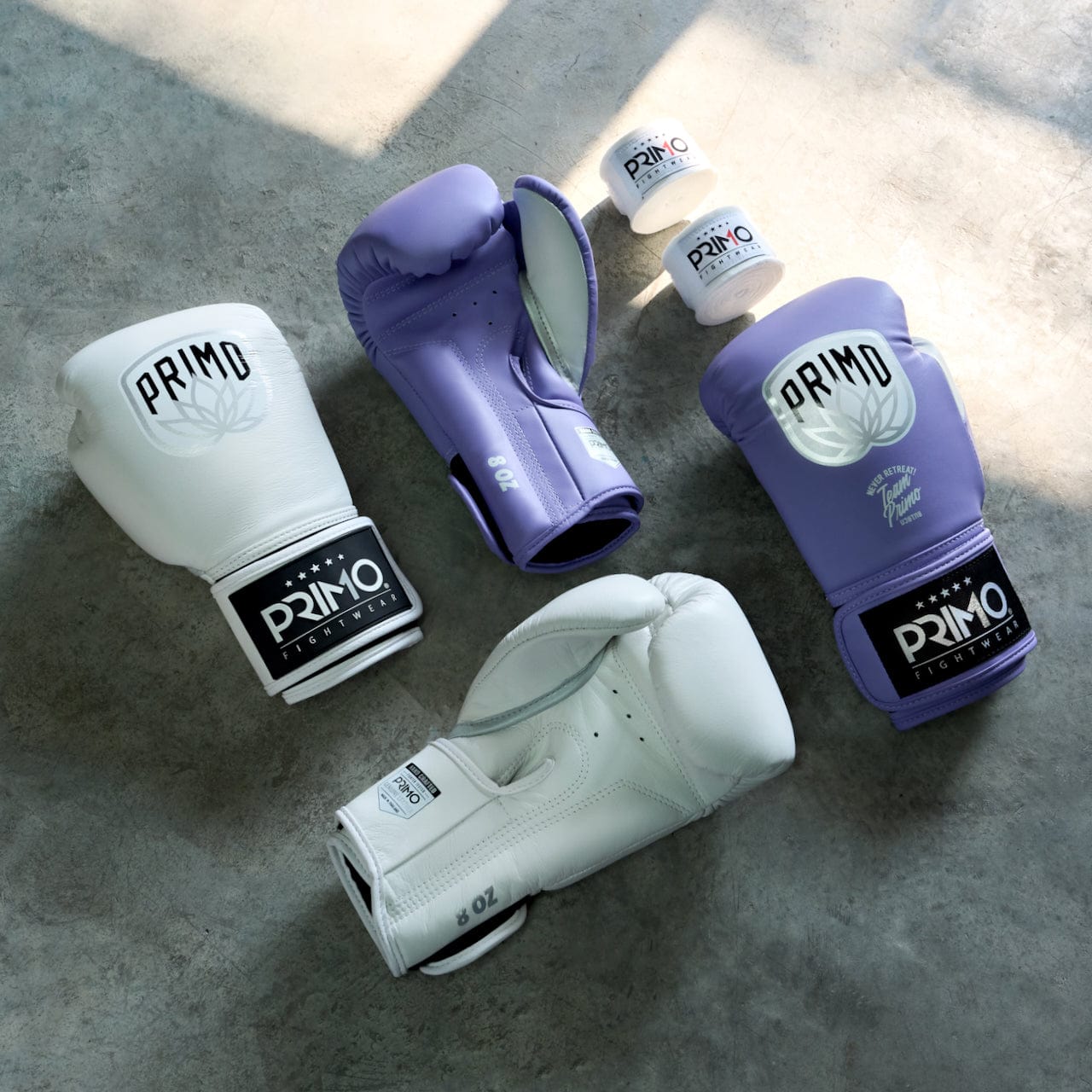 semi leather boxing gloves
