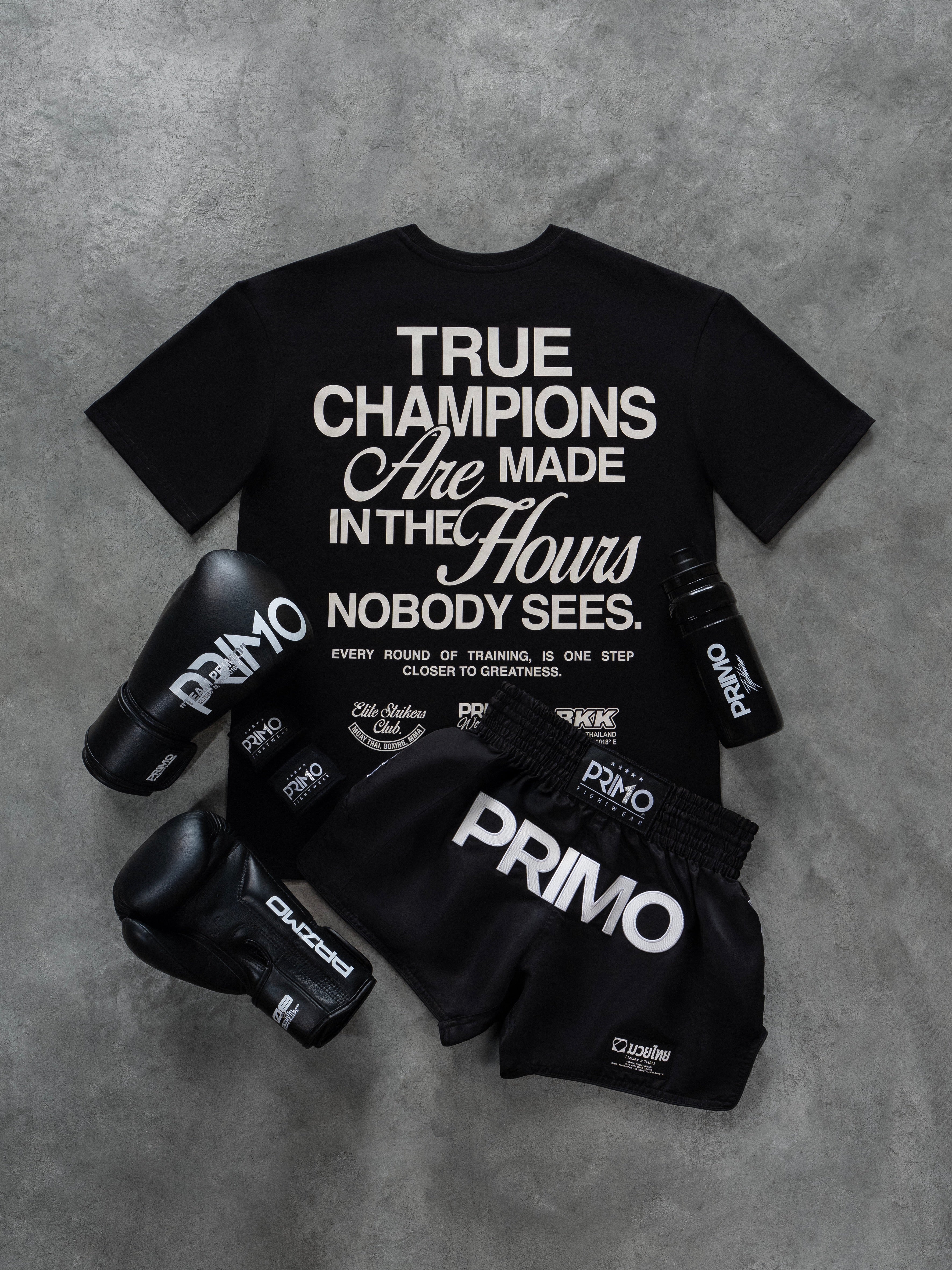 Modern Muay Thai Gloves, Shorts, Wraps & More | Primo Fight Wear