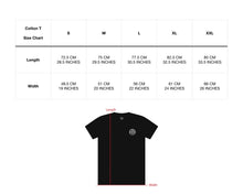 Load image into Gallery viewer, Primo Heart Of Champions Cotton T-Shirt Black
