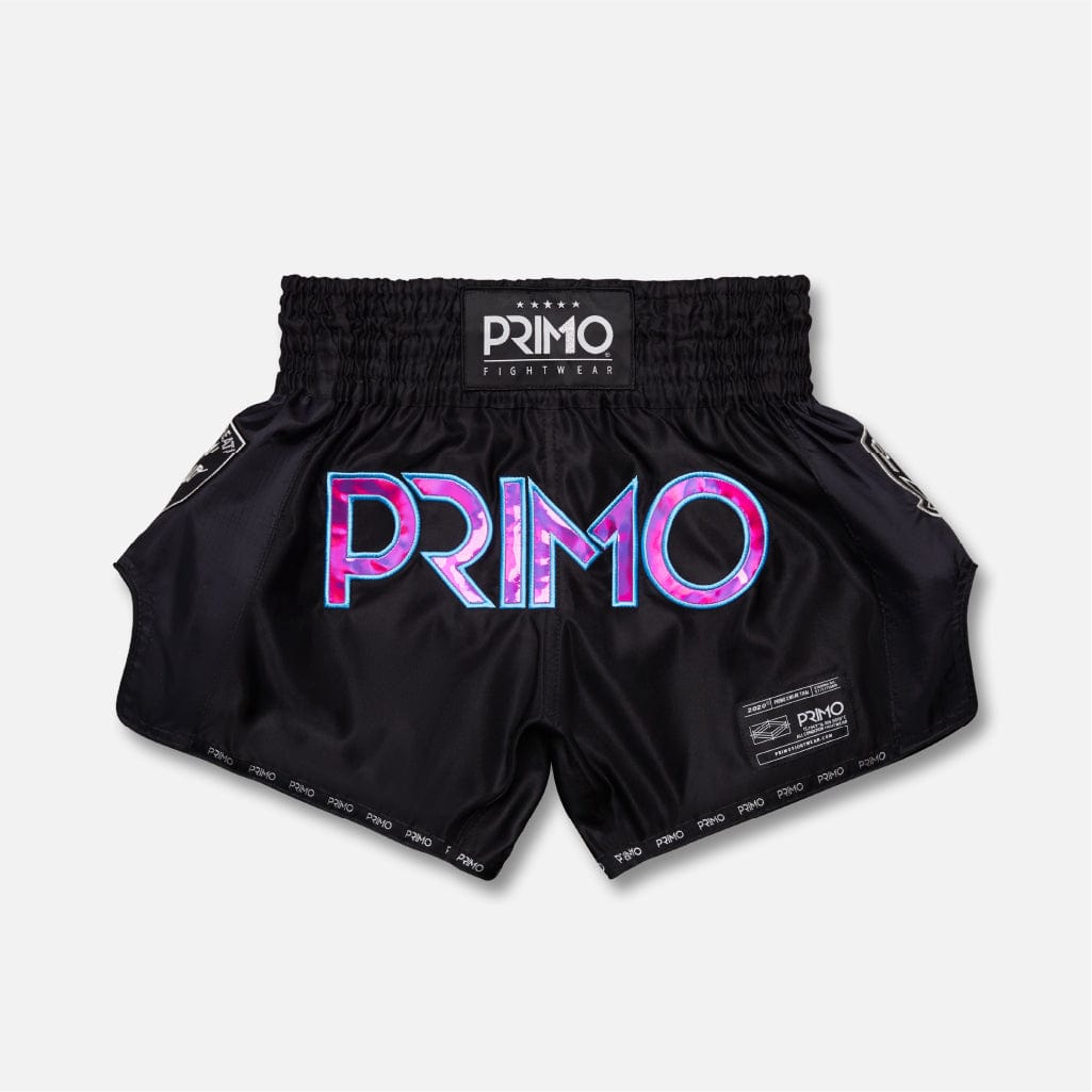 Sunset Pyramid Print Muay Thai Boxing Shorts