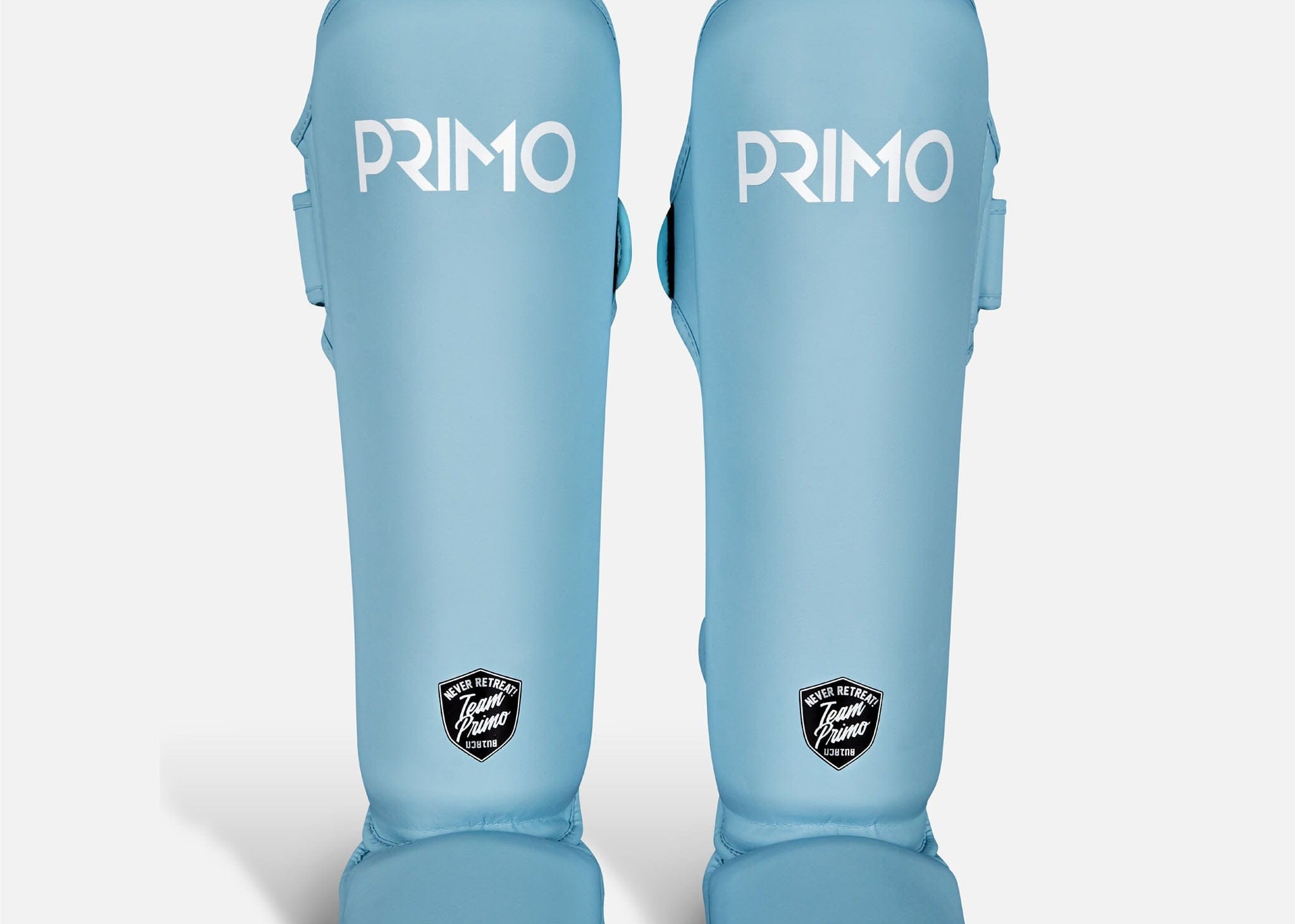 Primo Fight Wear Official Classic Muay Thai Shinguard - Arctic Blue