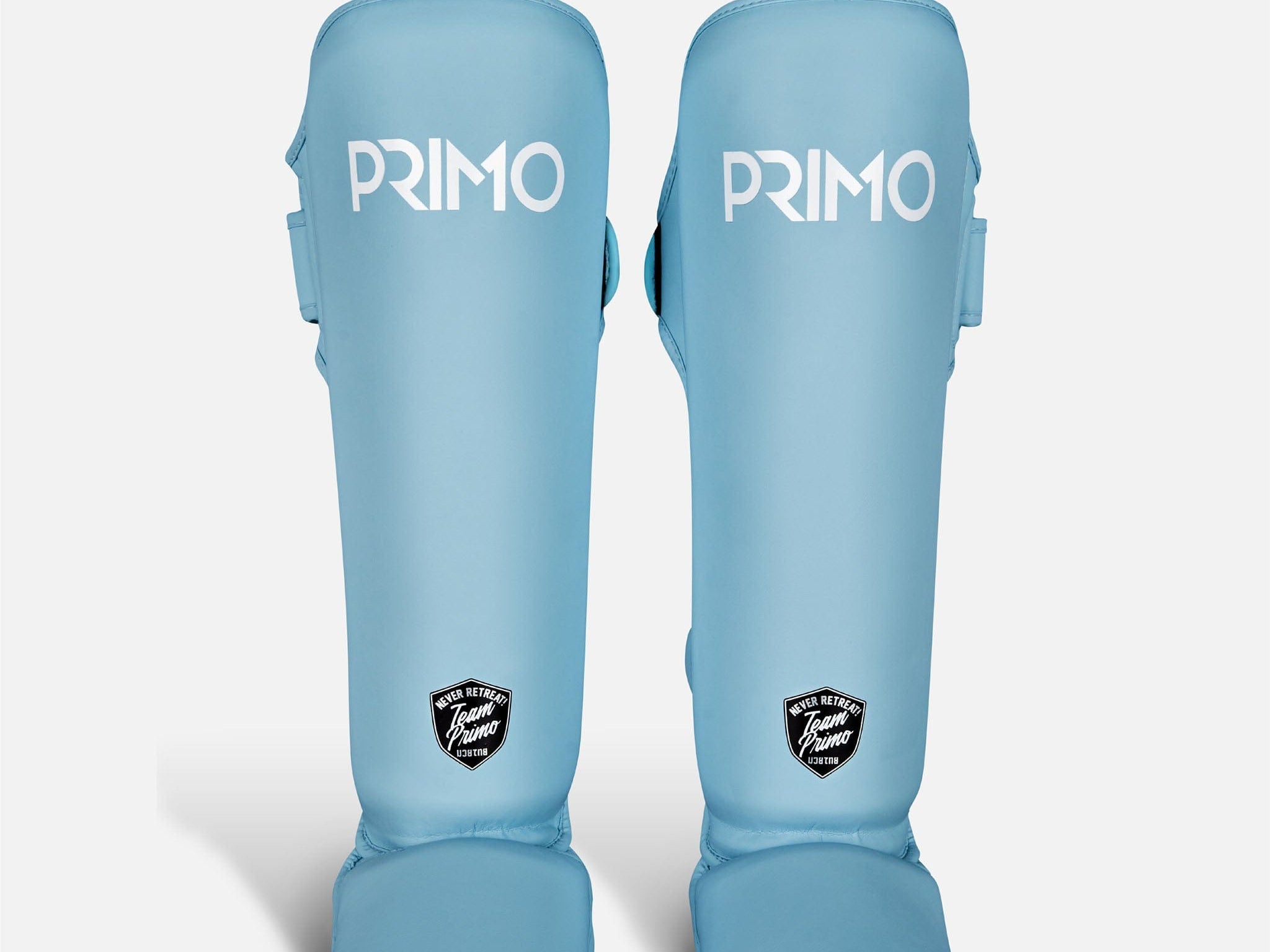 Primo Fight Wear Official Classic Muay Thai Shinguard - Arctic Blue