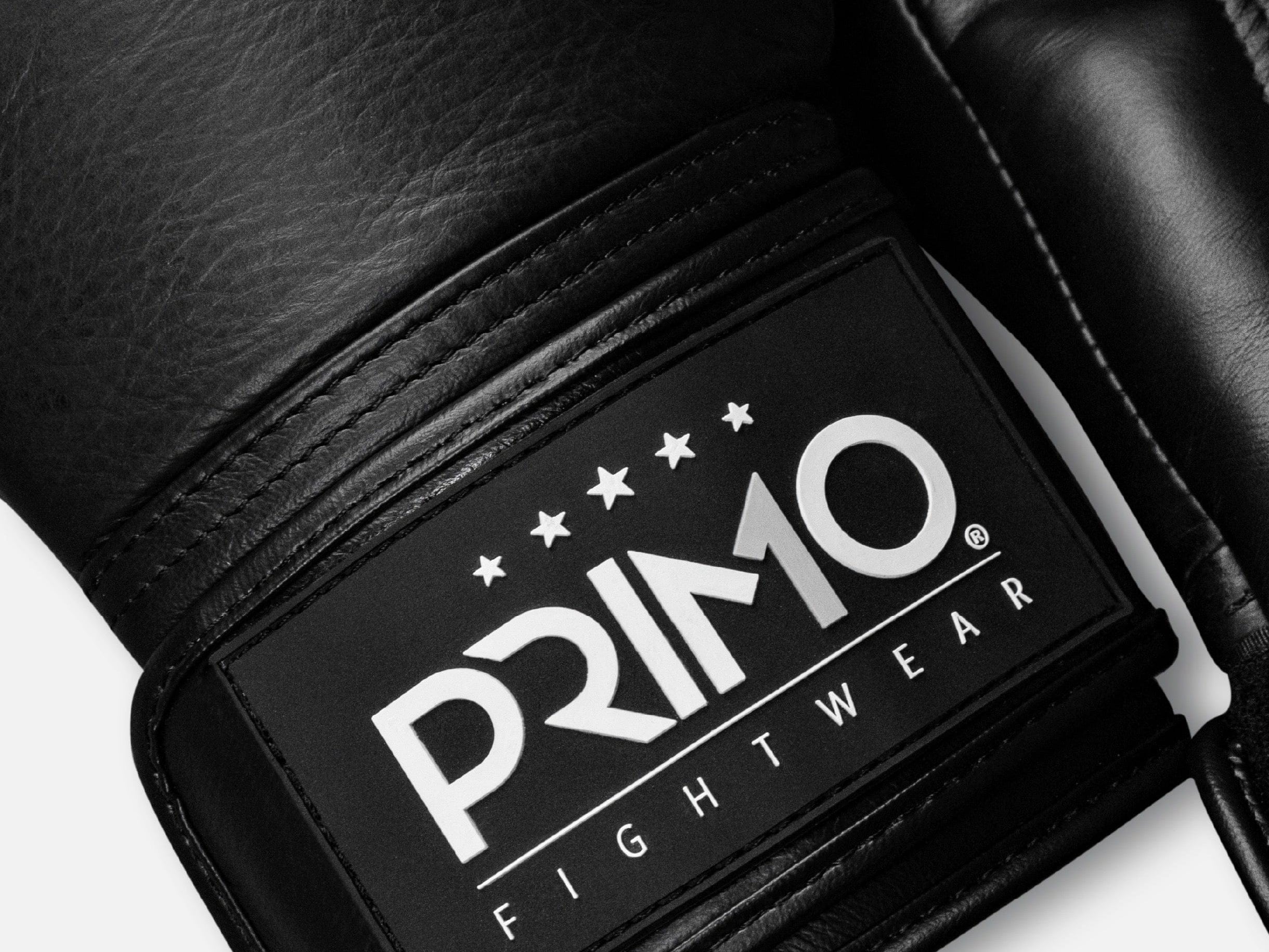 Primo Fight Wear Official Emblem 2.0 Boxing Gloves - Onyx Black