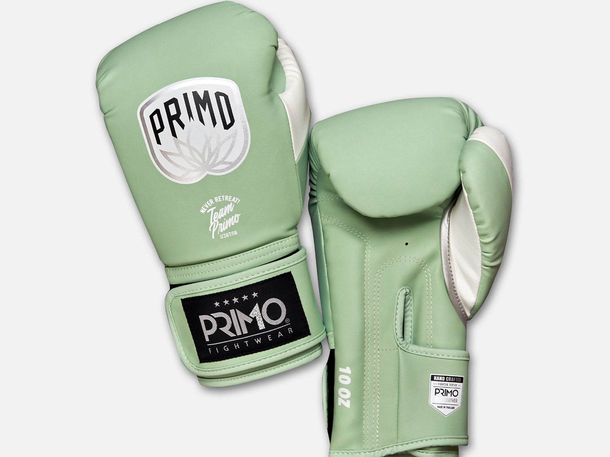 Primo Fight Wear Official Emblem 2.0 Semi Leather Boxing Gloves - Mantis