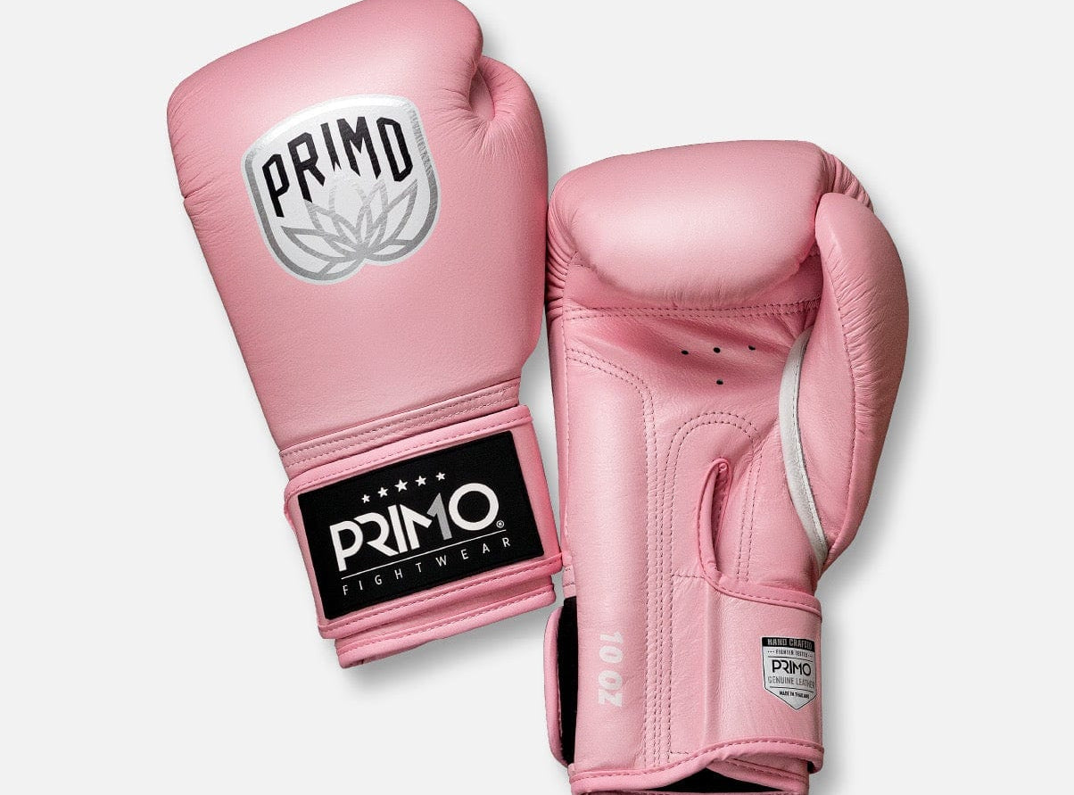 Primo Fight Wear Official Emblem 2.0 Boxing Gloves - Vapor Pink