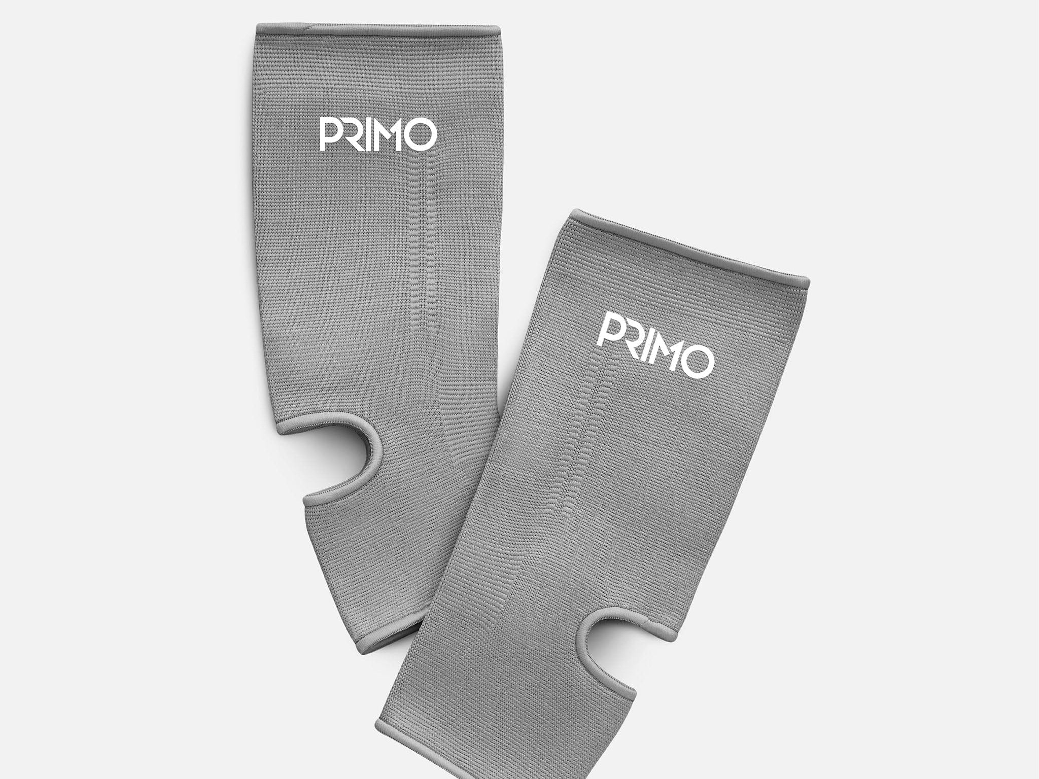 Primo Fight Wear Official Primo Monochrome Ankleguards - Grey