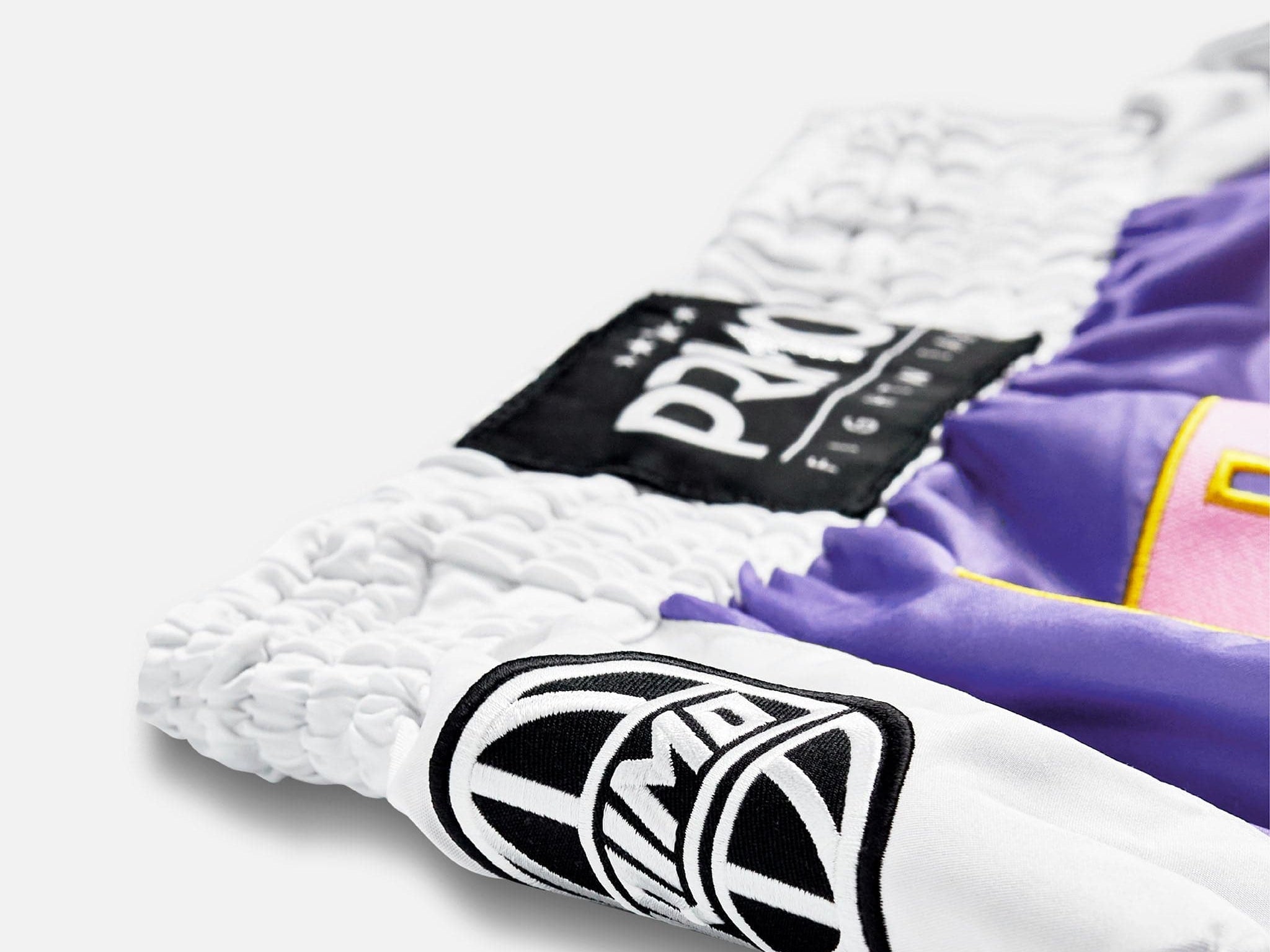Primo Fight Wear Official Muay Thai Shorts - Trinity Series - Purple