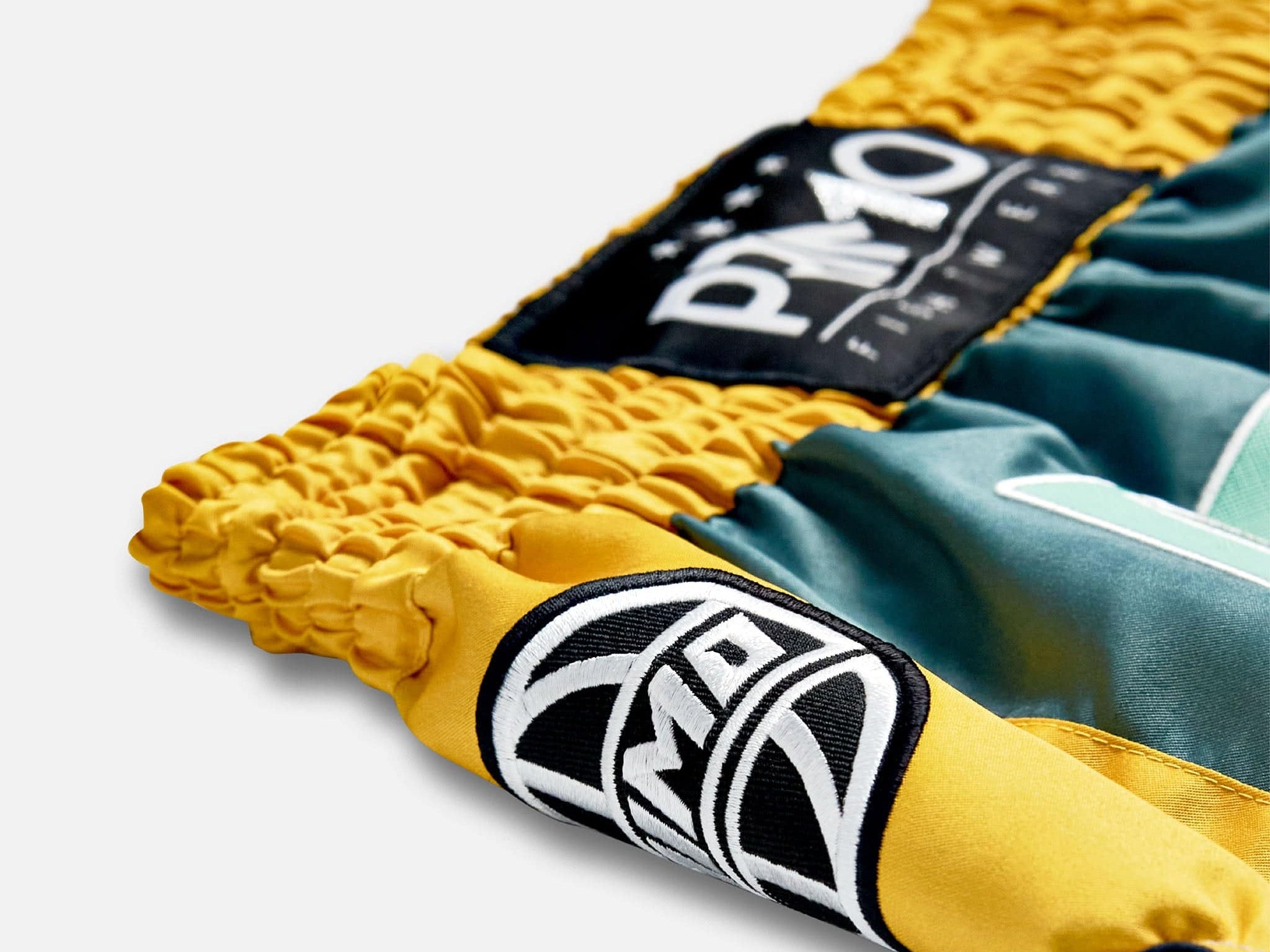 Primo Fight Wear Official Muay Thai Shorts - Trinity Series -  Teal