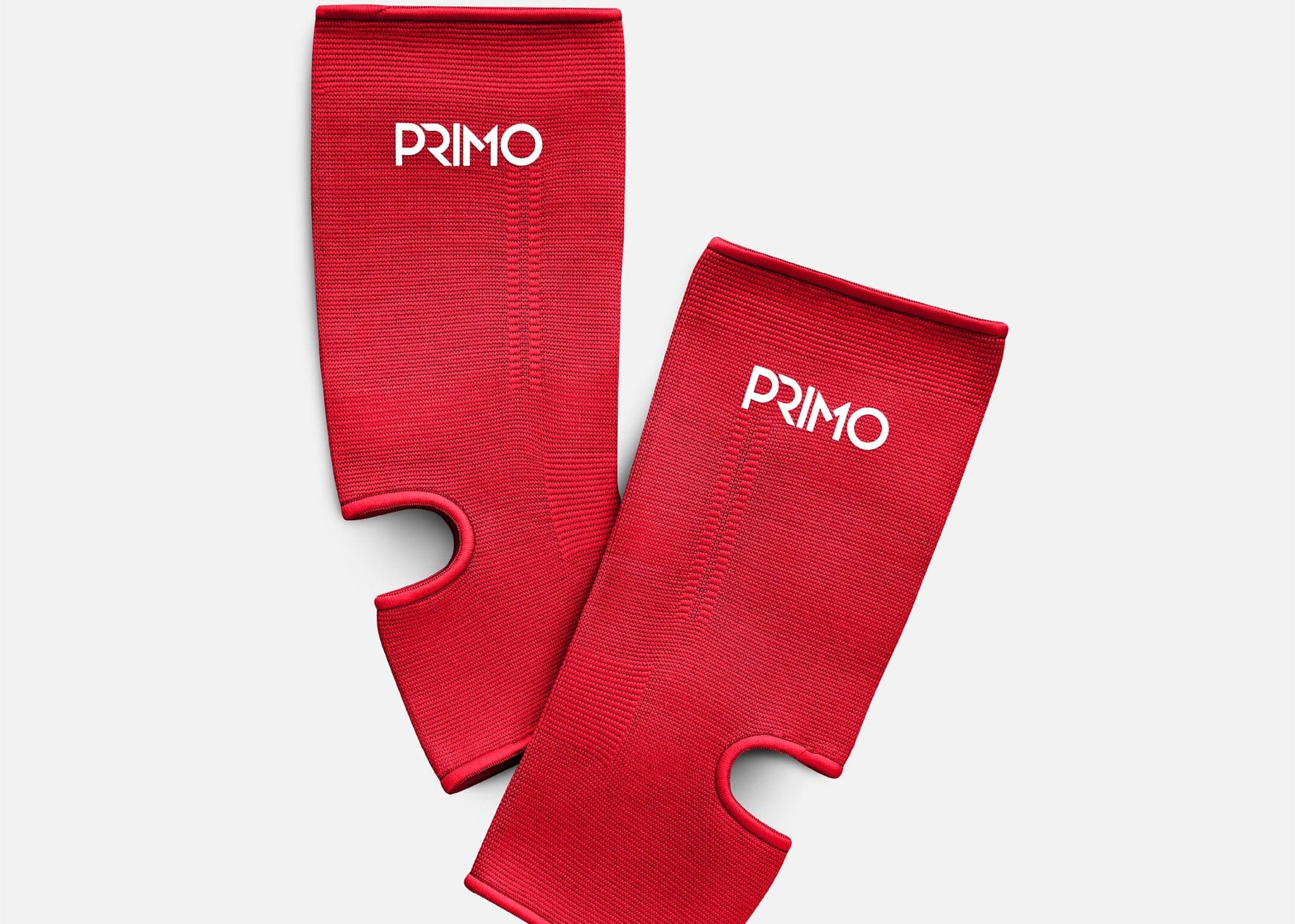 Primo Fight Wear Official Primo Monochrome Ankleguards - Red