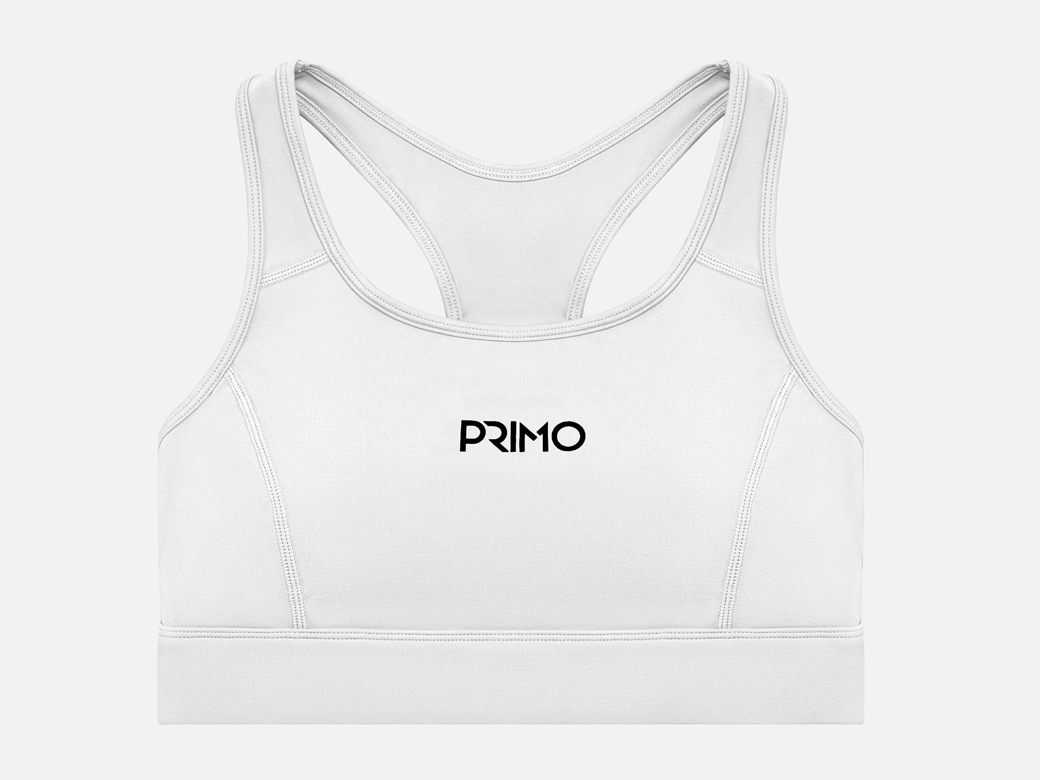 Primo Fight Wear Official Air Sports Bra - White