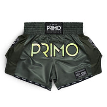 Load image into Gallery viewer, Muay Thai Shorts - Hologram Series - Valor Green
