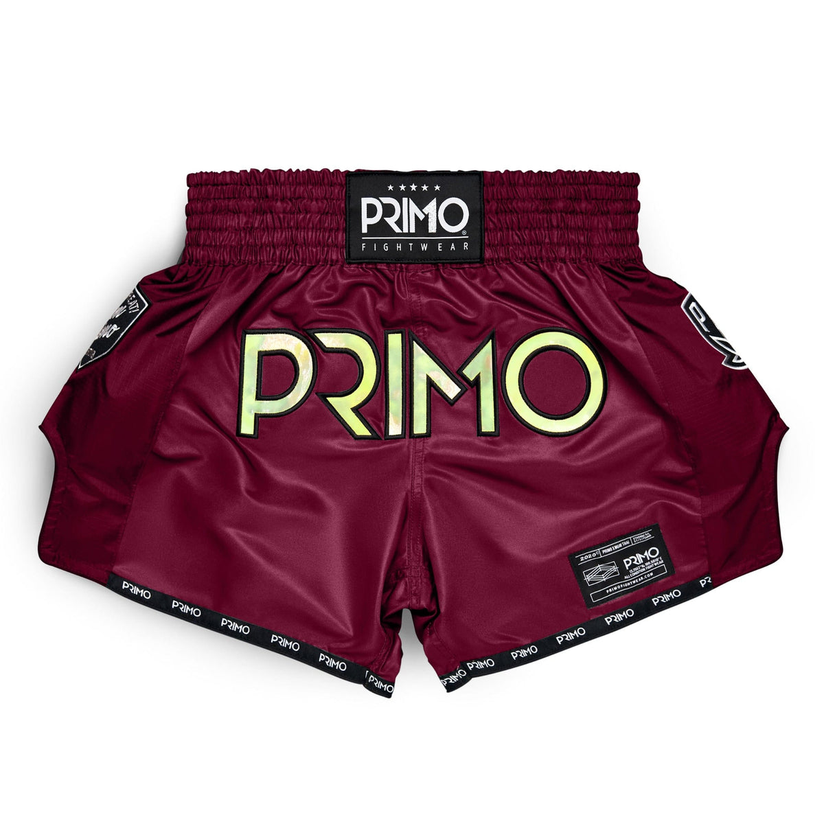 Red Tomato Print Pattern Muay Thai Boxing Shorts main image 1
