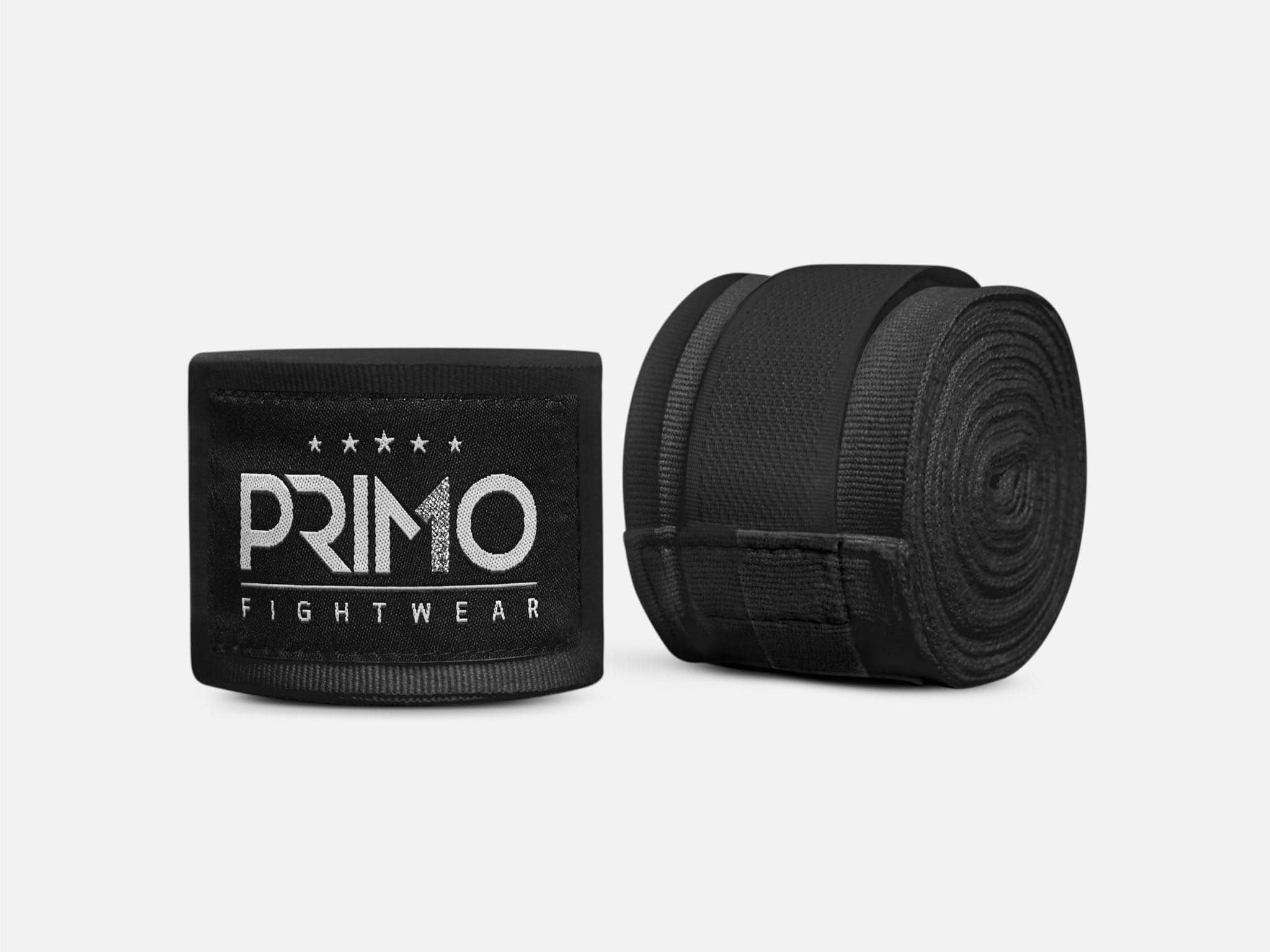Primo Fight Wear Official Standard Hand Wraps - Charcoal Black