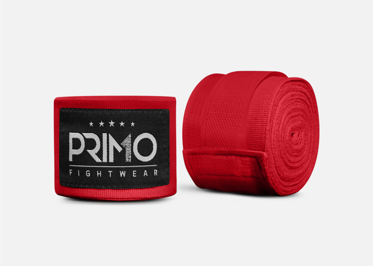 Primo Fight Wear Official 160 Series Hand Wraps - Champion Red