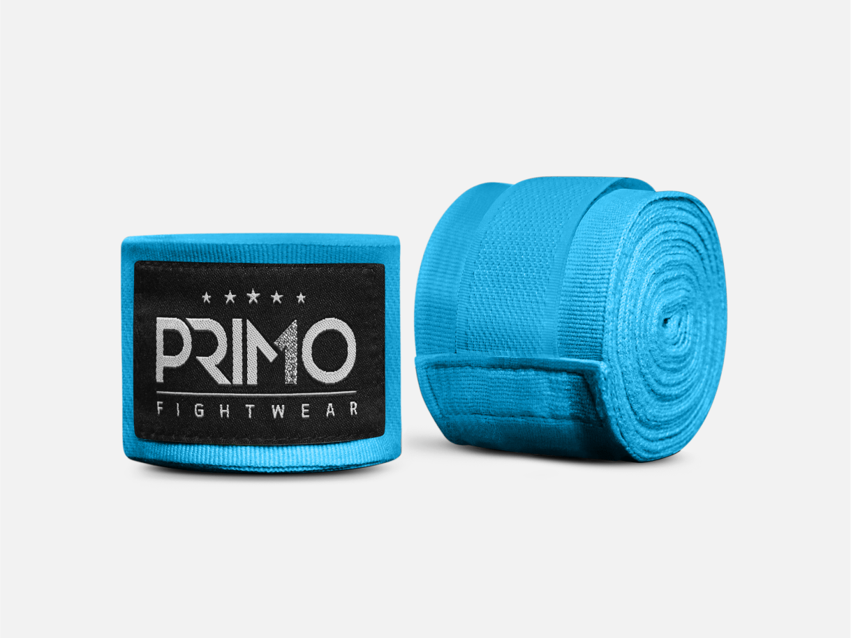 Primo Fight Wear Official 160 Series Hand Wraps - Electric Blue