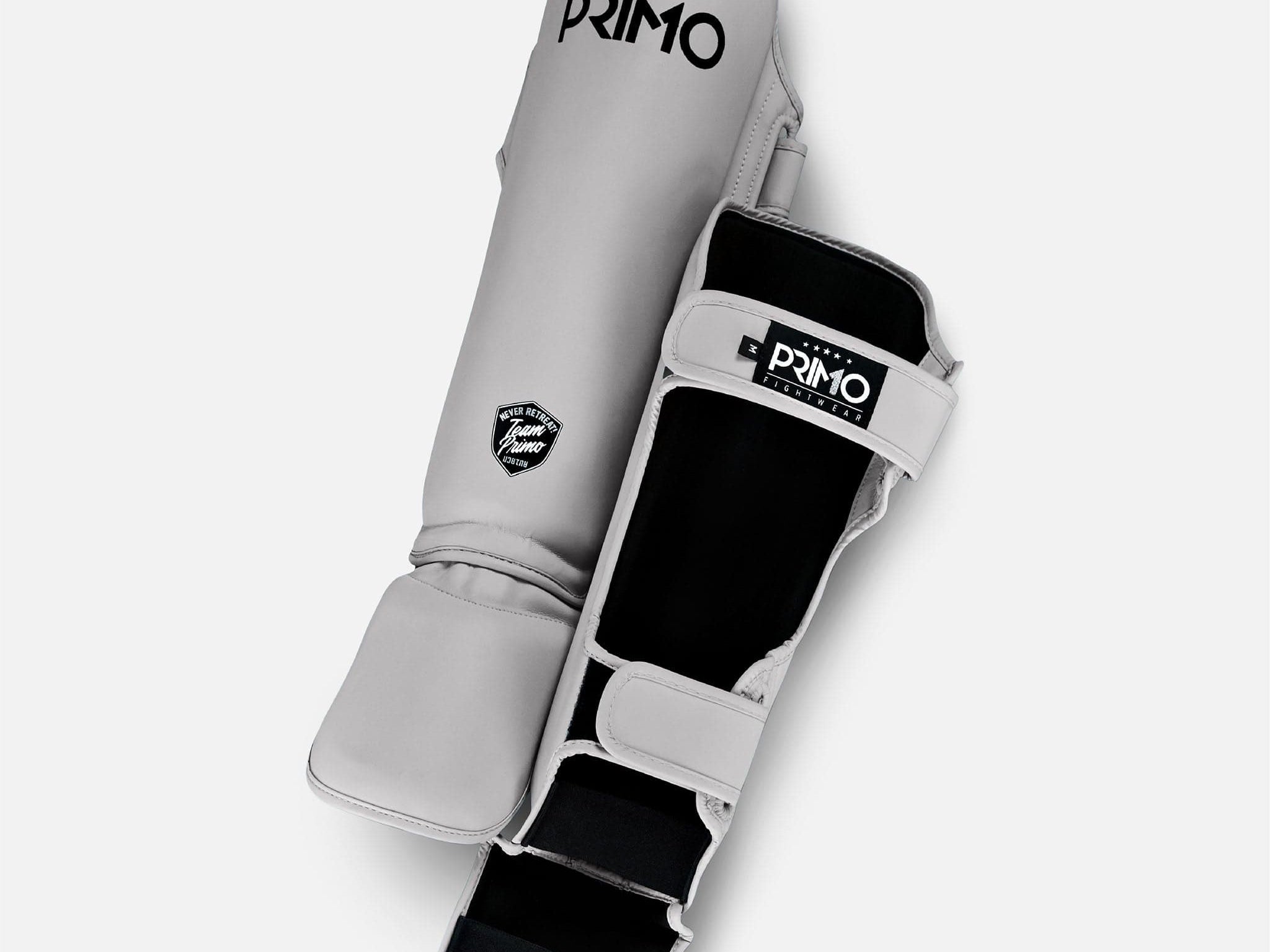 Primo Fight Wear Official Classic Muay Thai Shinguard - Grey