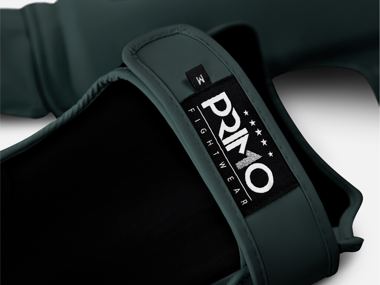 Primo Fight Wear Official Classic Muay Thai Shinguard - Hunter Green