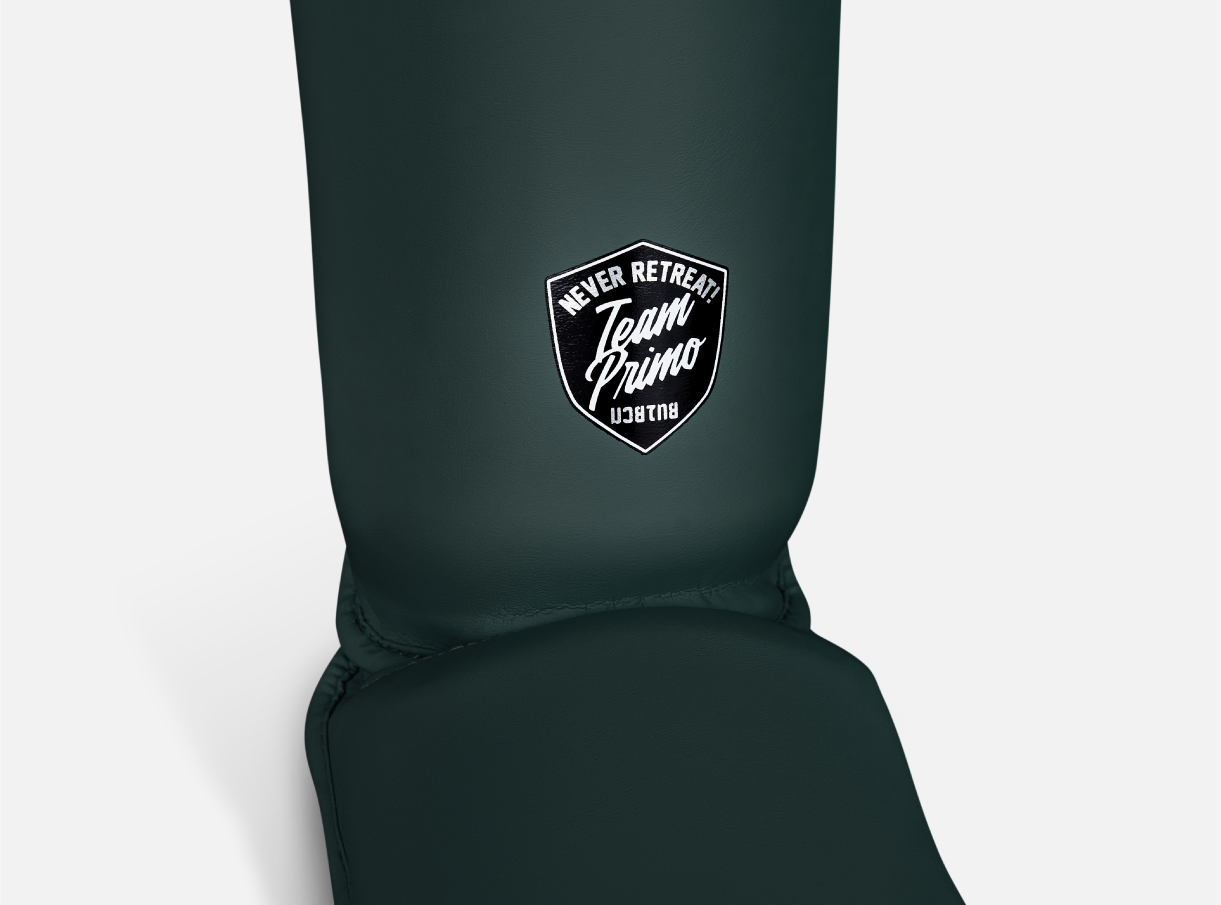 Primo Fight Wear Official Classic Muay Thai Shinguard - Hunter Green