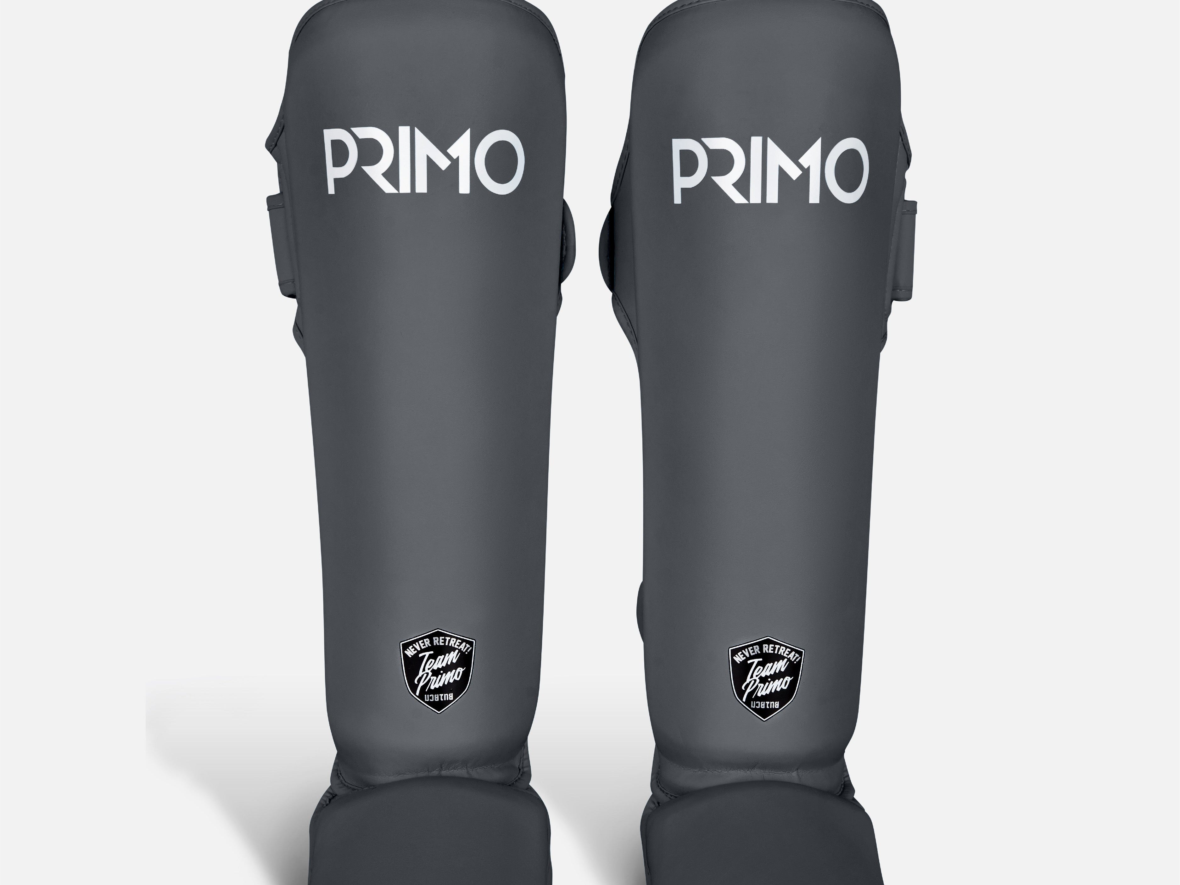 Primo Fight Wear Official Classic Muay Thai Shinguard - Slate Grey