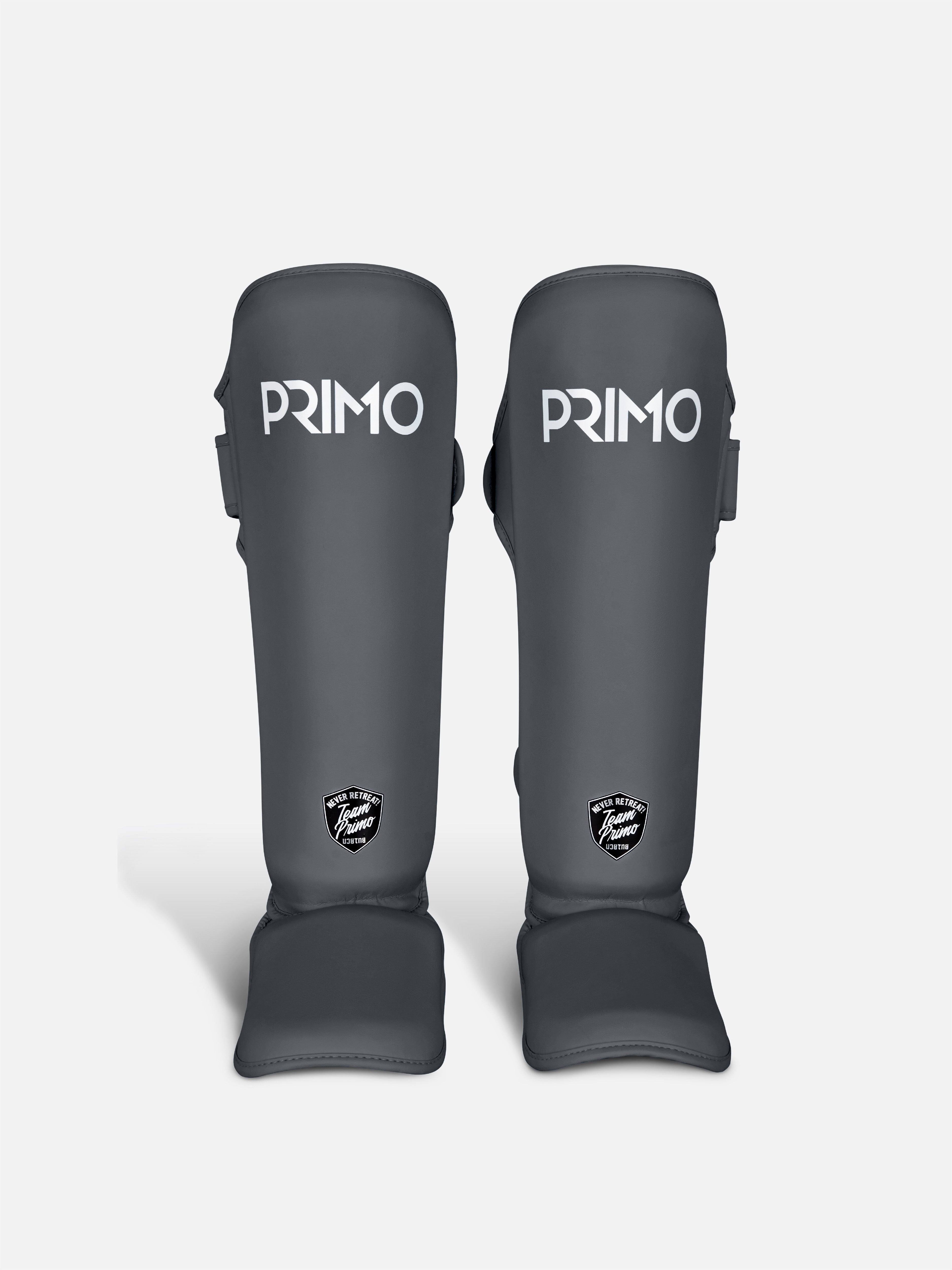 Primo Pro Classic Muay Thai Shinguard - Slate Grey – Primo Fightwear Official