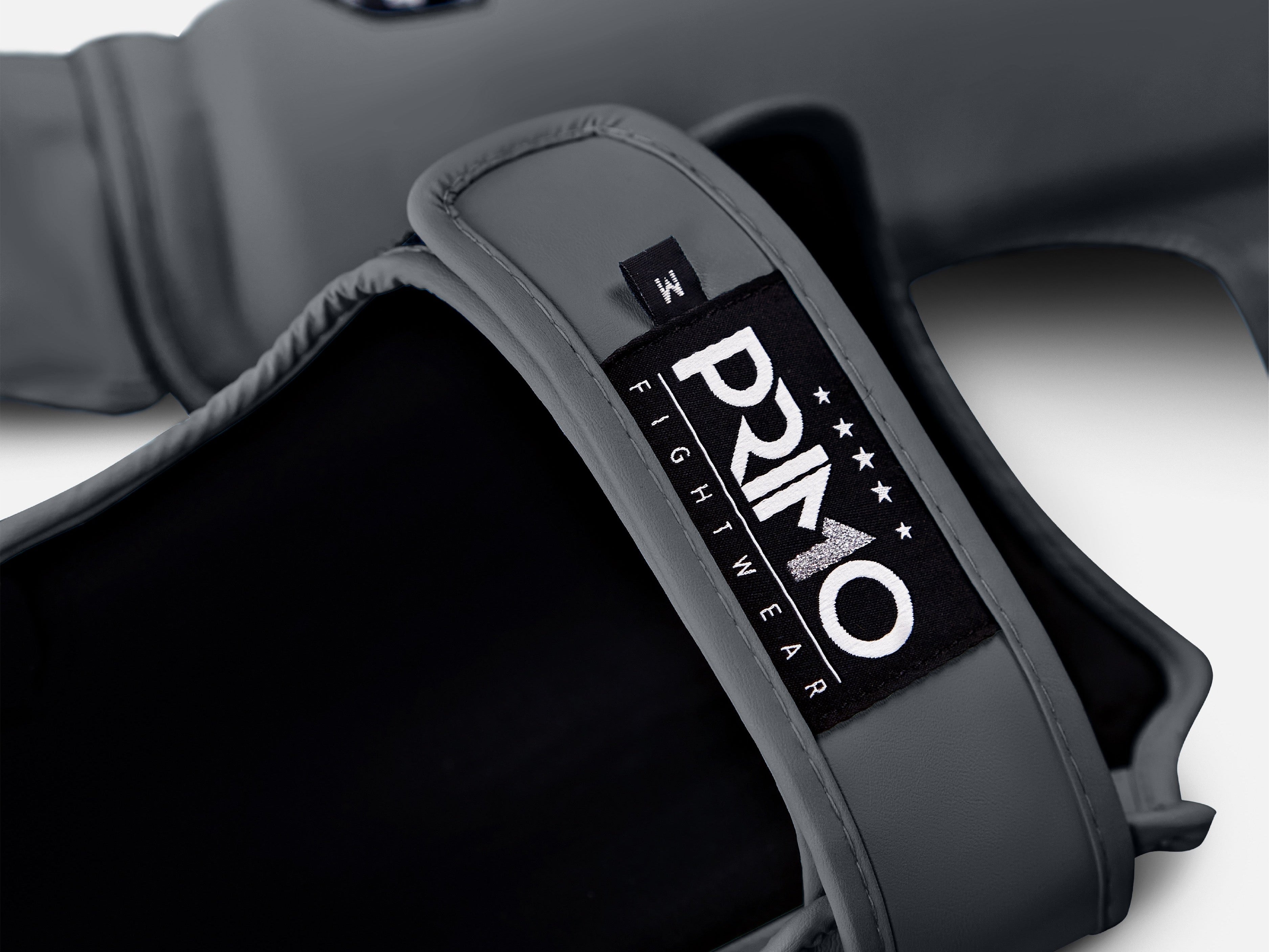 Primo Fight Wear Official Classic Muay Thai Shinguard - Slate Grey