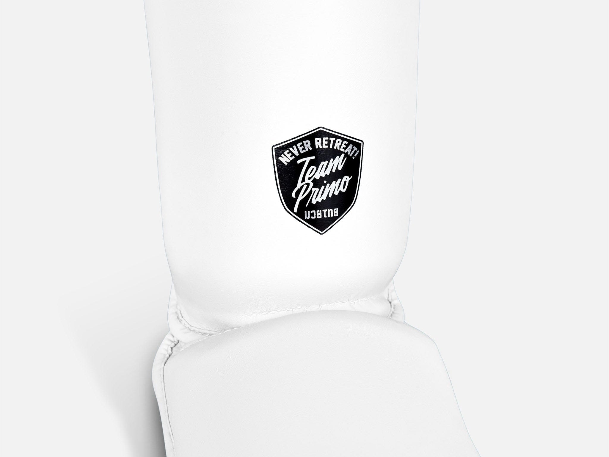 Primo Fight Wear Official Classic Muay Thai Shinguard - White