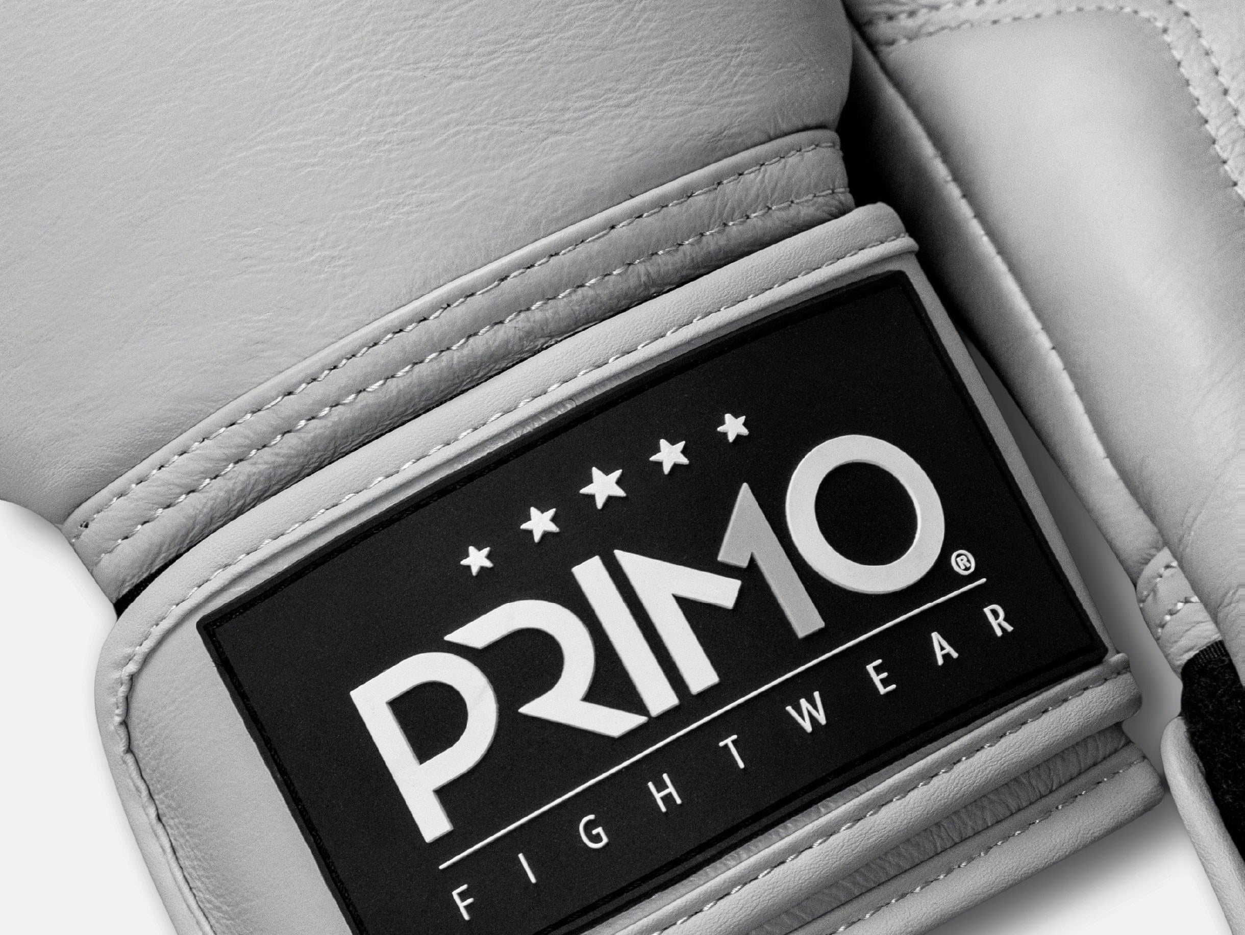Primo Fight Wear Official Emblem 2.0 Boxing Gloves -  Mercury Grey
