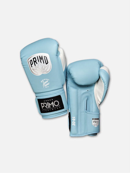 Primo Emblem 2.0 Semi Leather Boxing Gloves - Arctic Blue – Primo