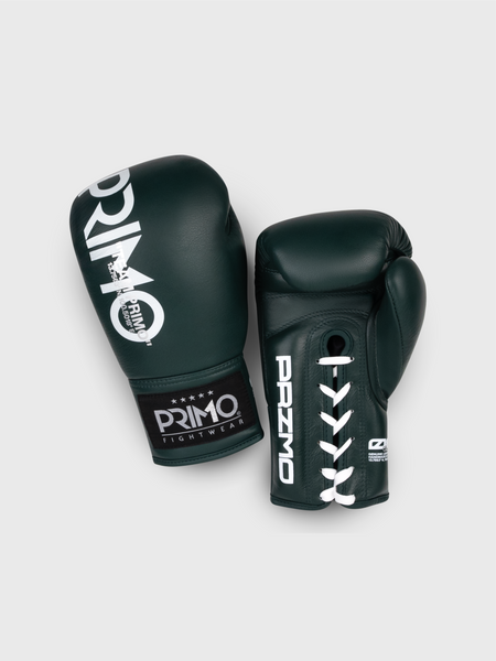 Primo Fight Wear Pro Lace Up Boxing Gloves - Onyx Black – Primo