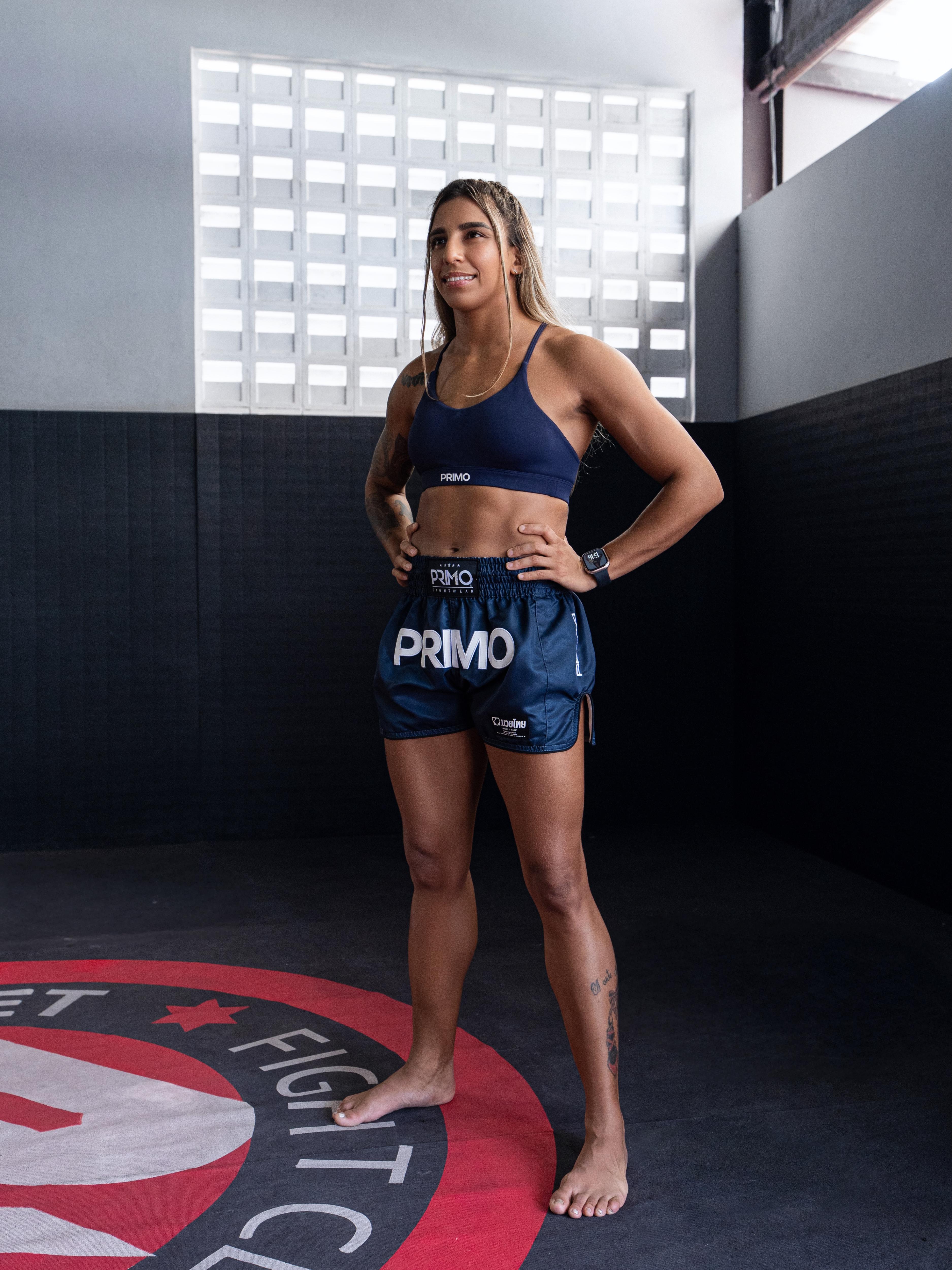 Mamba Series Muay Thai Shorts - Navy – Primo Fightwear Official