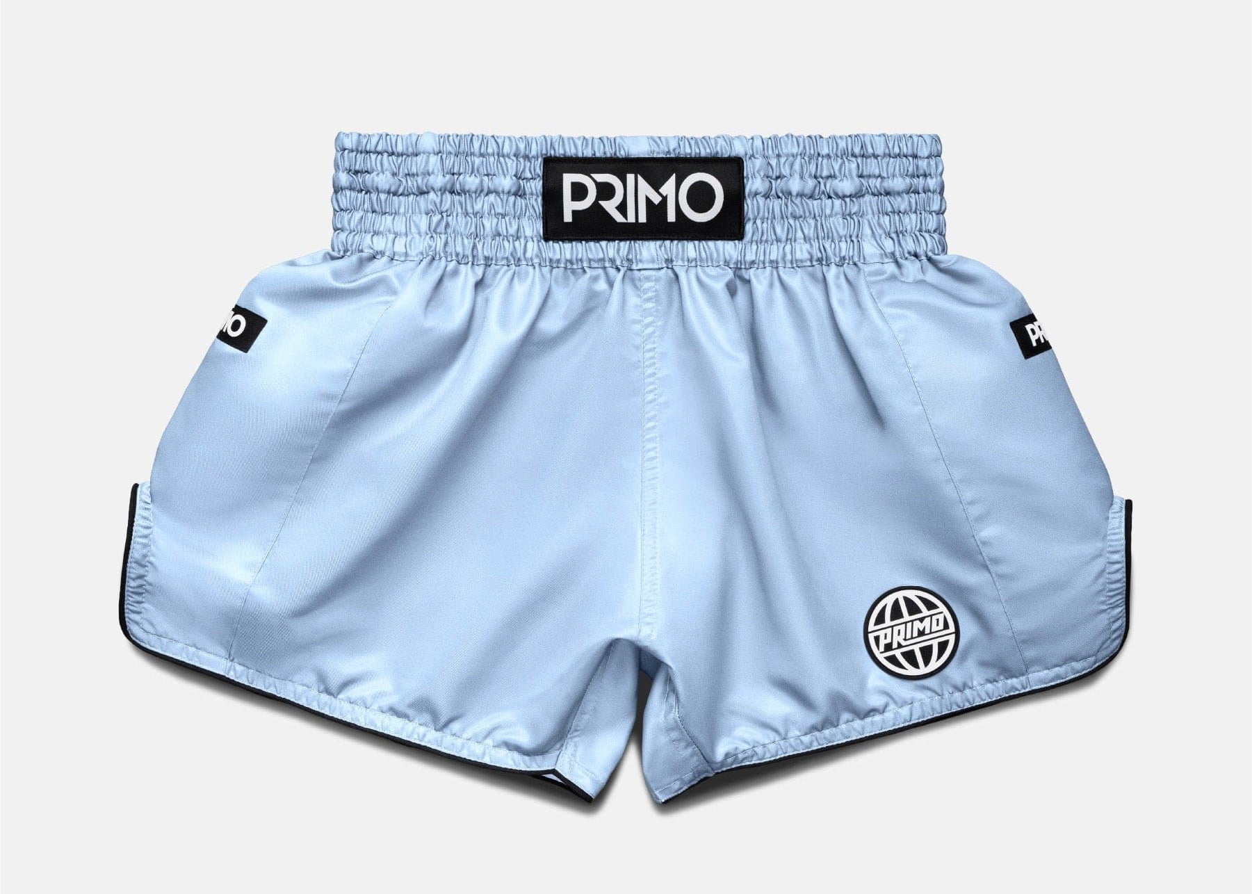 Primo Fight Wear Official Muay Thai Shorts - Alta Series -  Pastel Blue