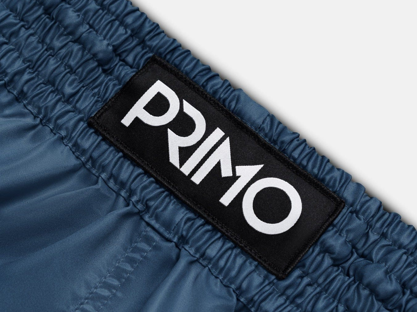 Primo Fight Wear Official Muay Thai Shorts - Alta Series - Steel Blue