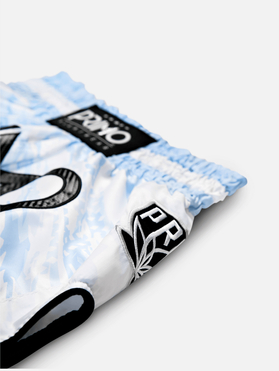 Samurai Ghost Japanese Print Muay Thai Boxing Shorts