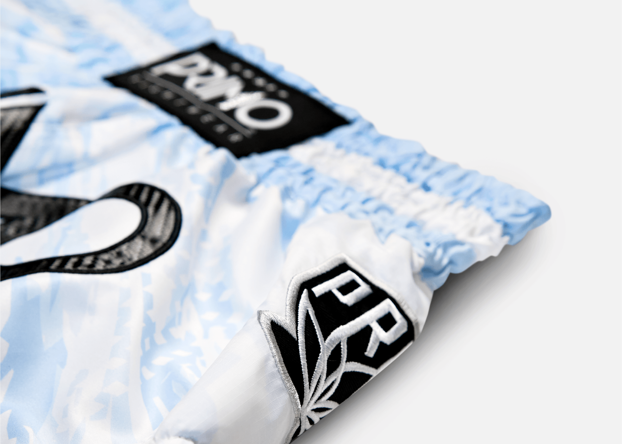 Primo Fight Wear Official Muay Thai Shorts - Arctic Ghost