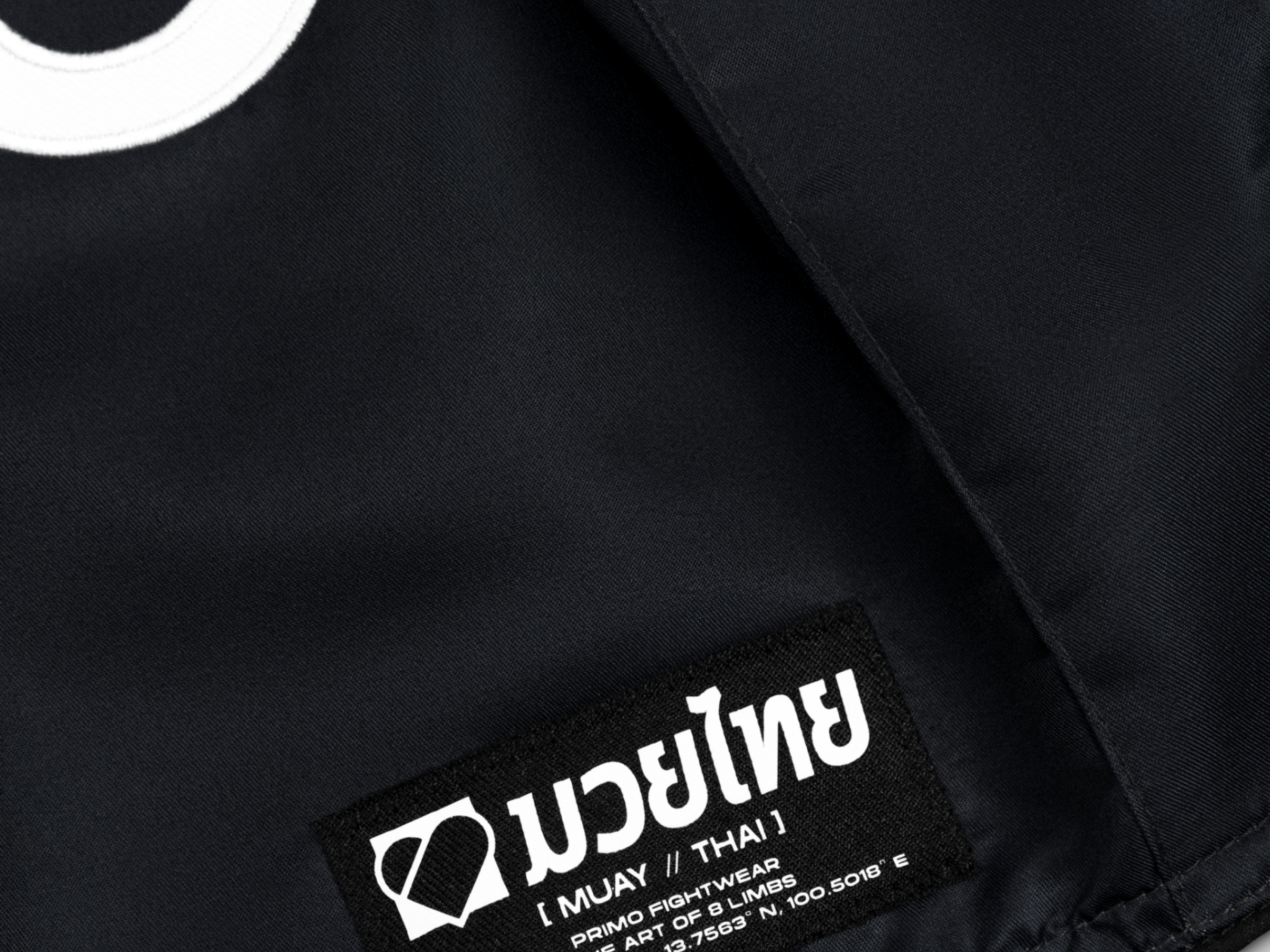 Primo Fight Wear Official Muay Thai Shorts - Classic 2.0 - Black