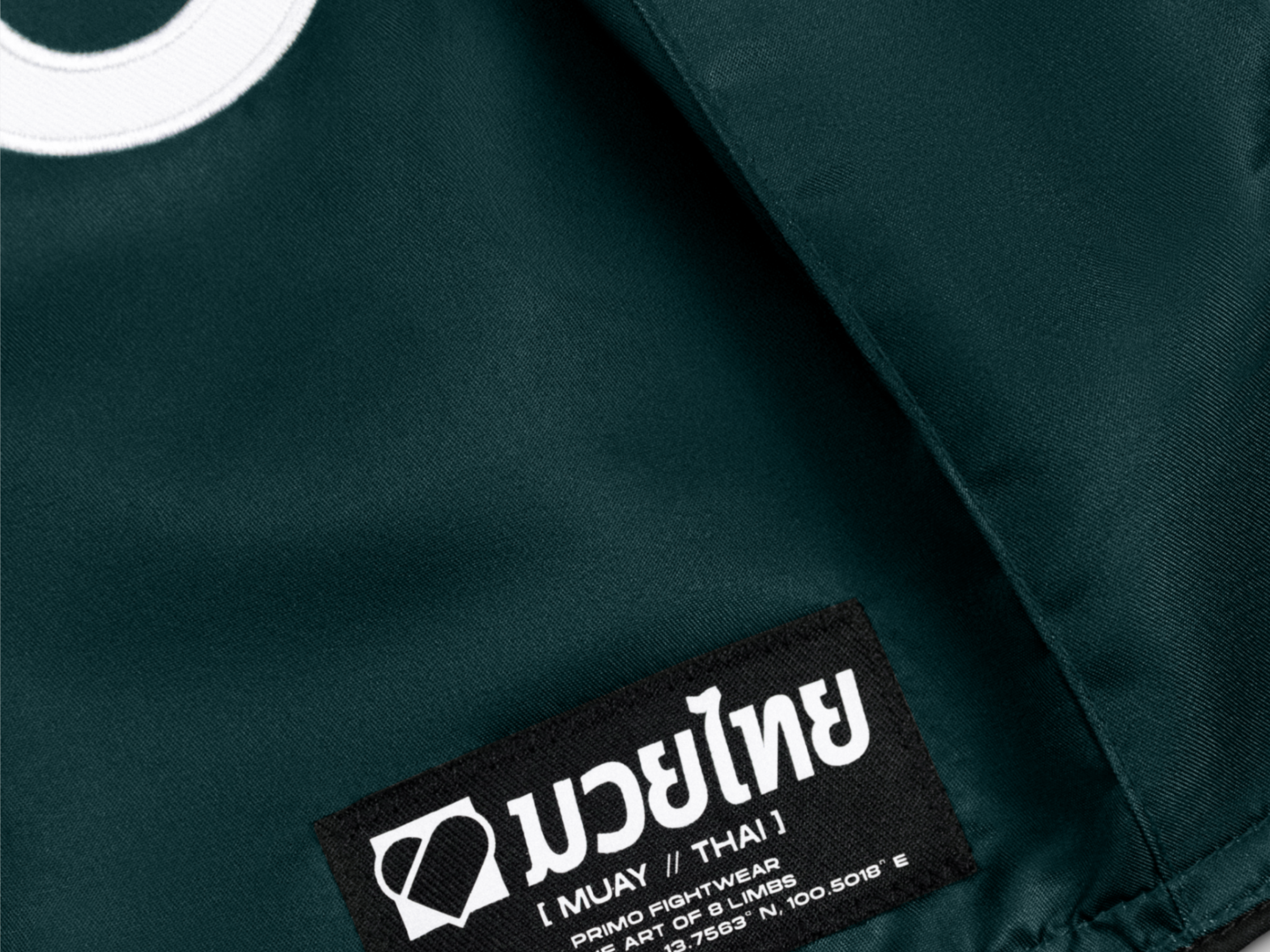 Primo Fight Wear Official Muay Thai Shorts - Classic 2.0 - Green