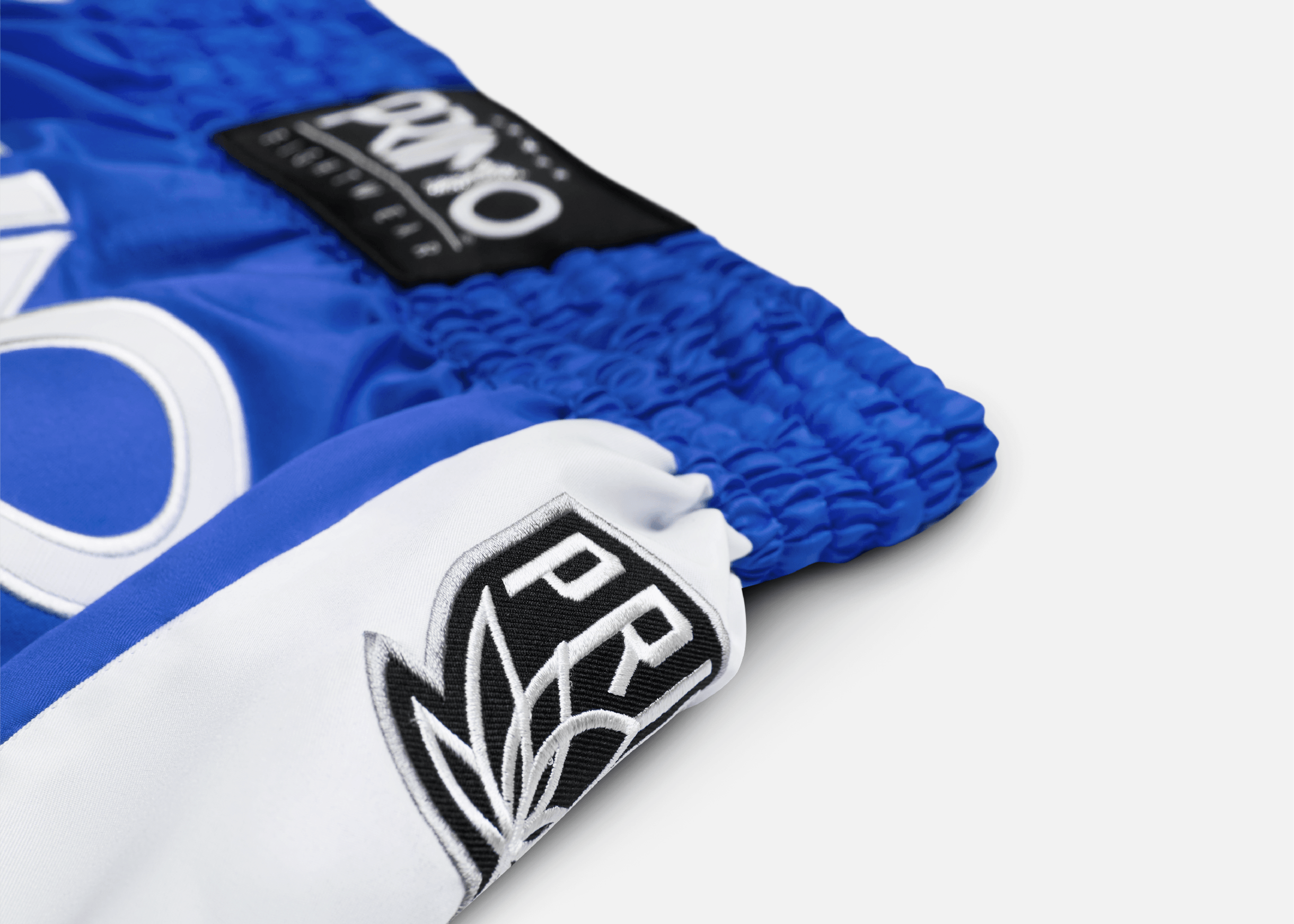 Primo Fight Wear Official Muay Thai Shorts - Free Flow Series - Stadium Classic Blue