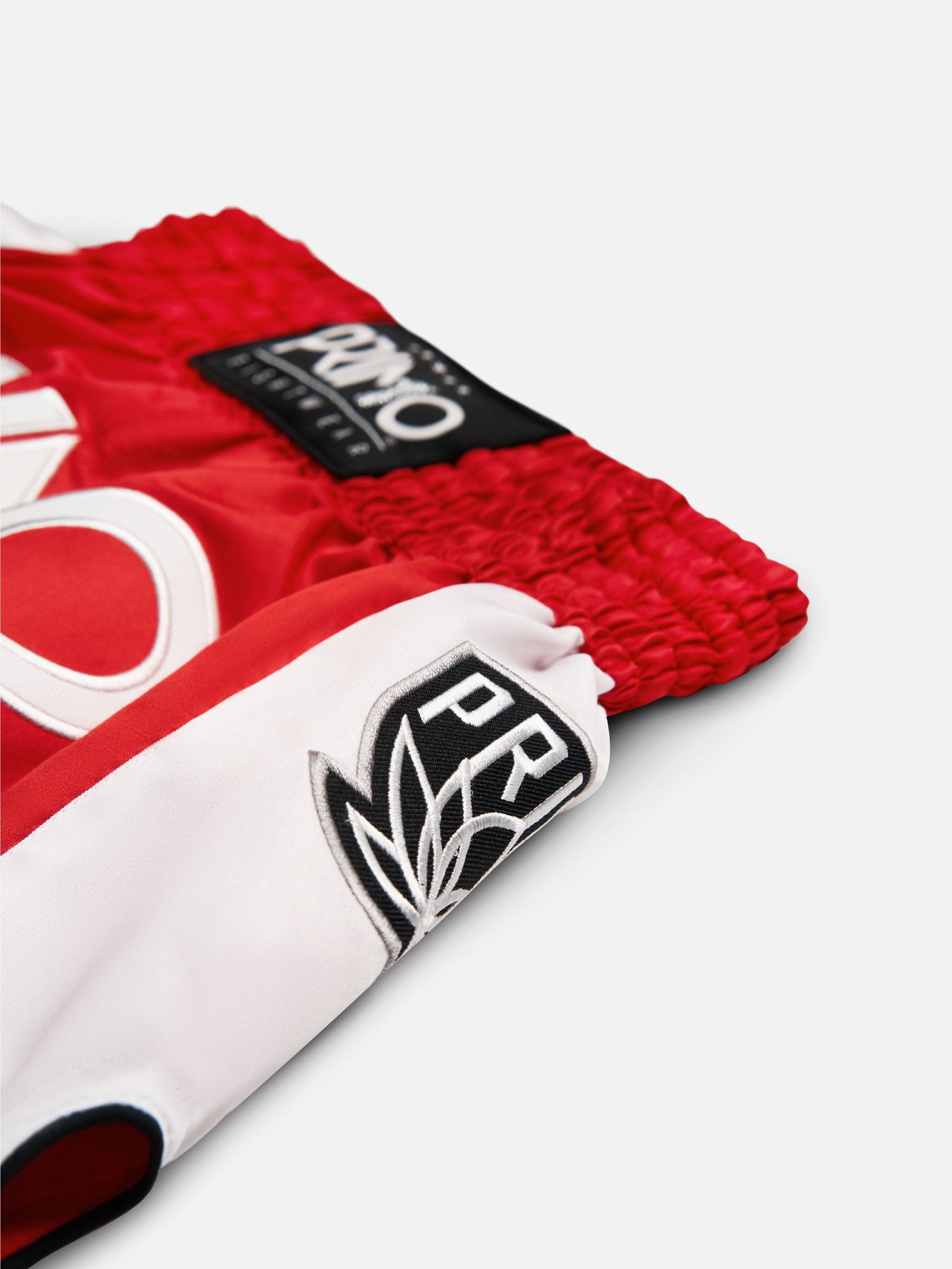 Primo Fight Wear Muay Thai Shorts - Stadium Classic Red – Primo