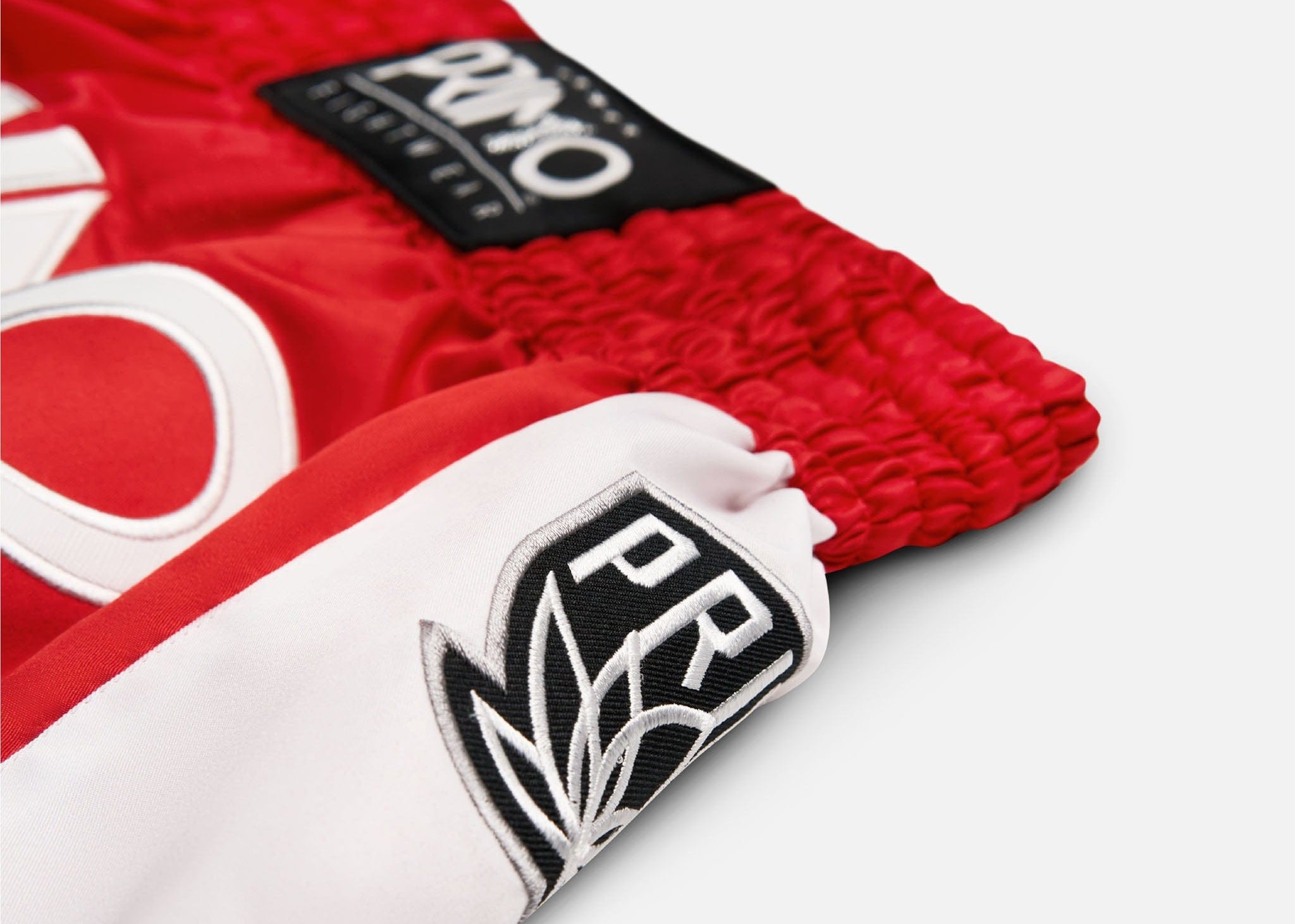 Primo Fight Wear Official Muay Thai Shorts - Free Flow Series - Stadium Classic Red